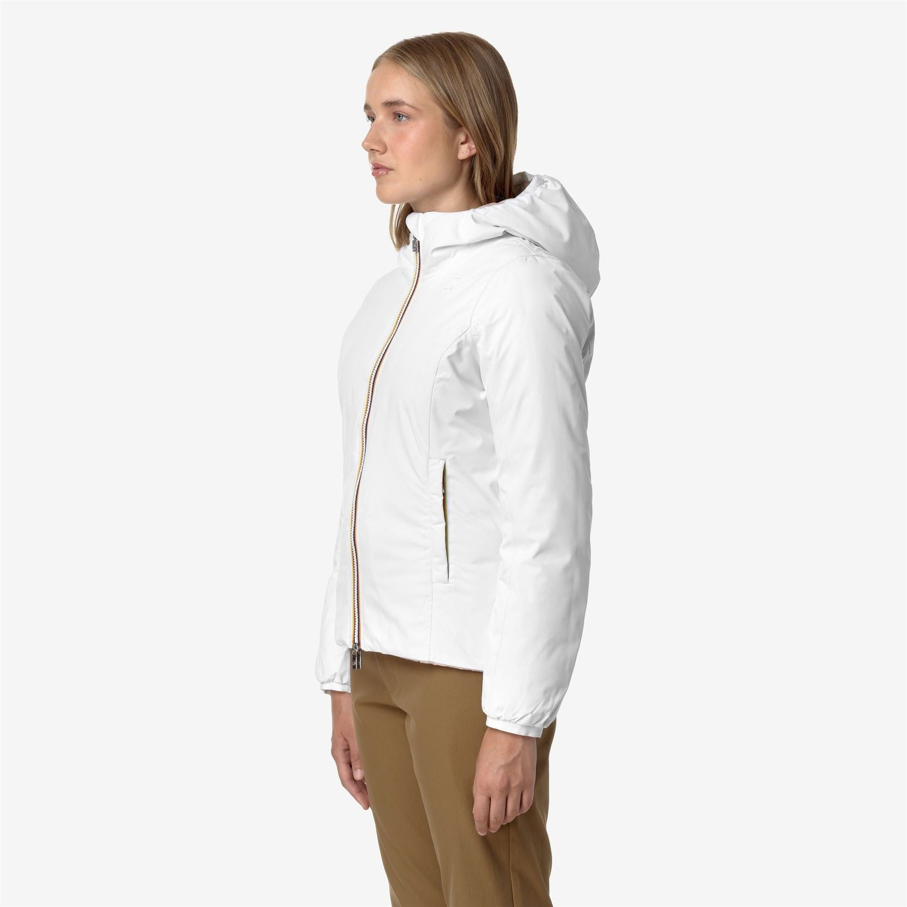 Women's Lily Thermo Reversible Jacket White/Pink 