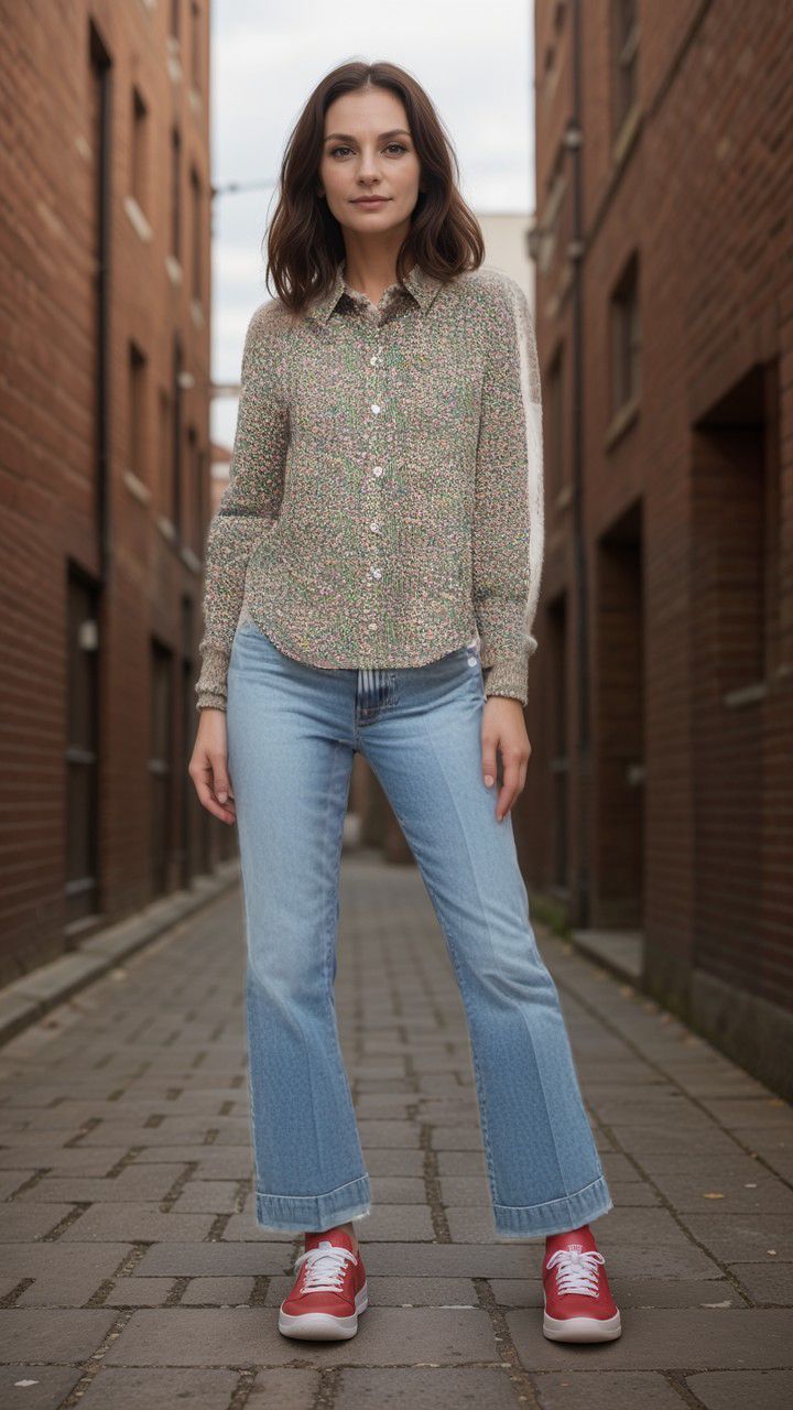 Camicia Coraz Donna Green Pink