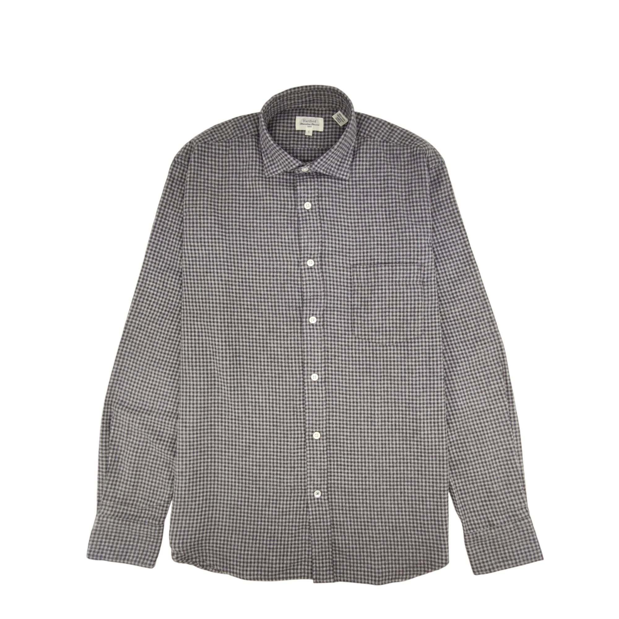 Camicia Paul Flanel Uomo Grey/Dark Grey