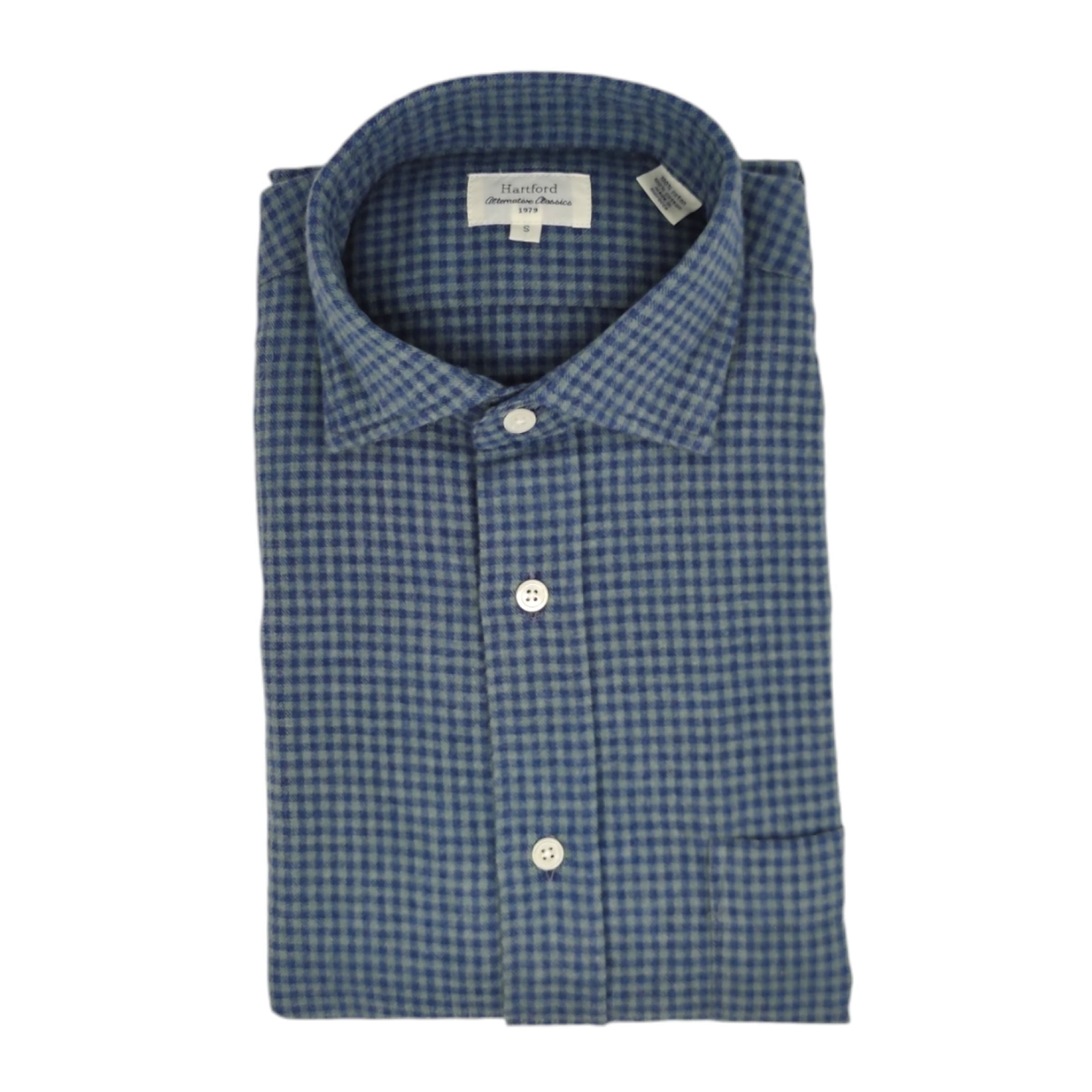 Camicia Paul Flanel Uomo Green/Blue