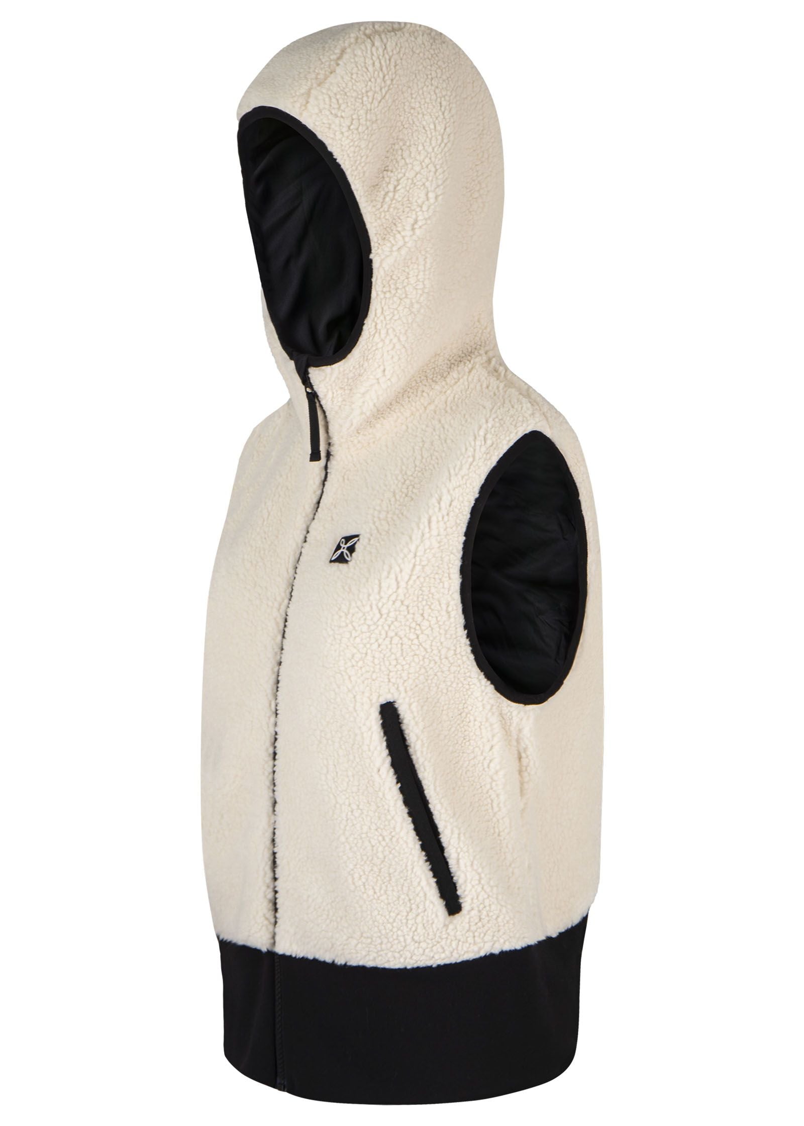 Gilet Sherpa Donna Cream