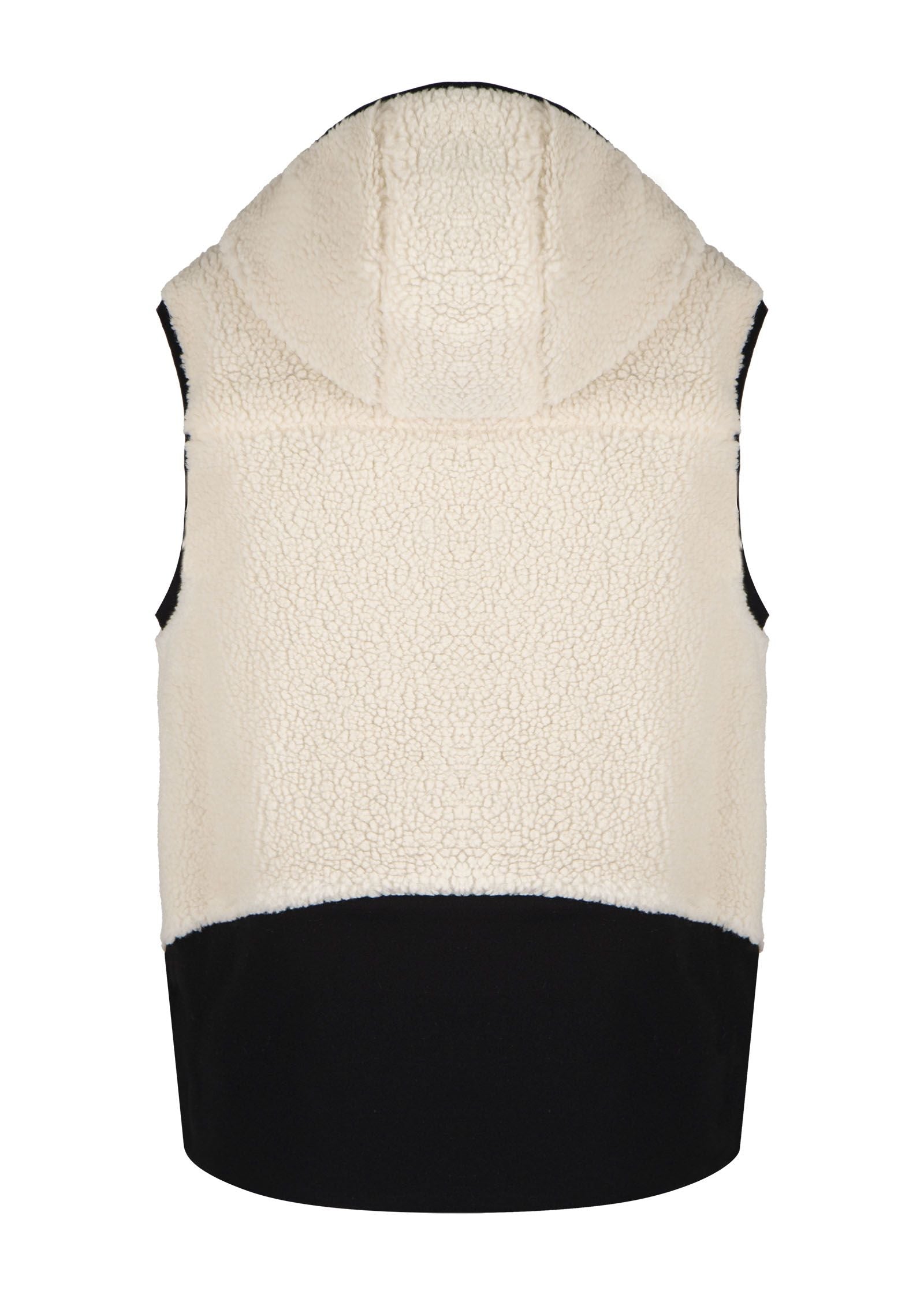 Gilet Sherpa Donna Cream