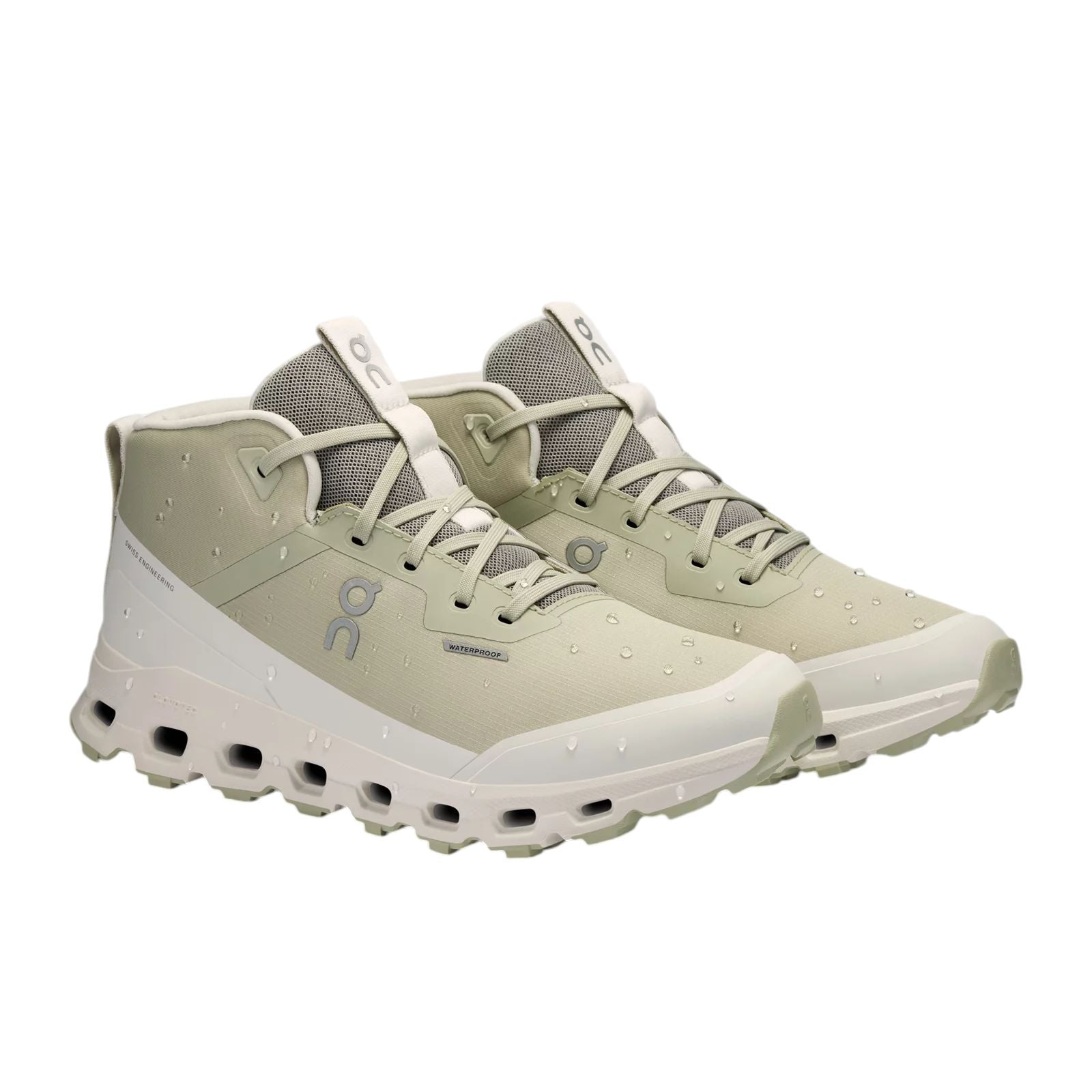 On Running | Scarpe Cloudroam Waterproof Donna Chalk/Ice - Fabbrica Ski Sises