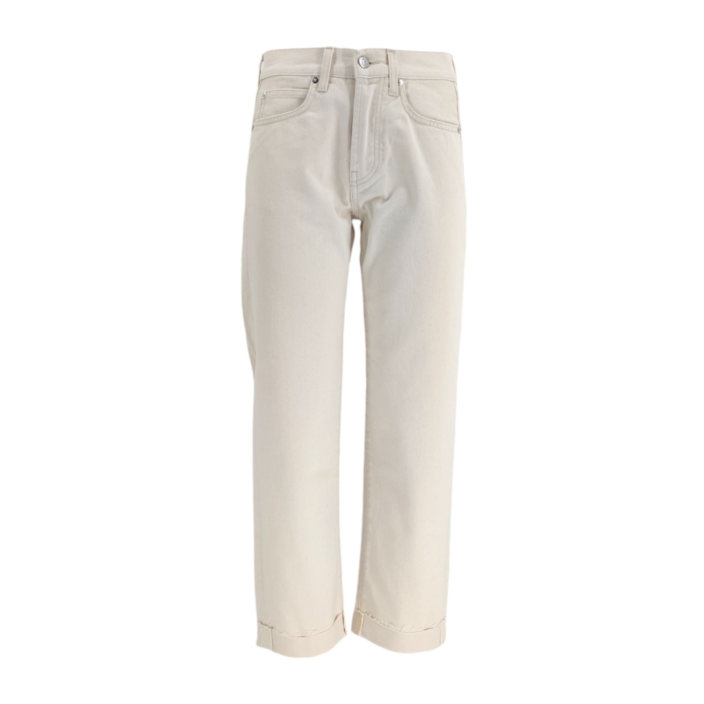 Pantaloni New Oskar Donna Bull Ecru