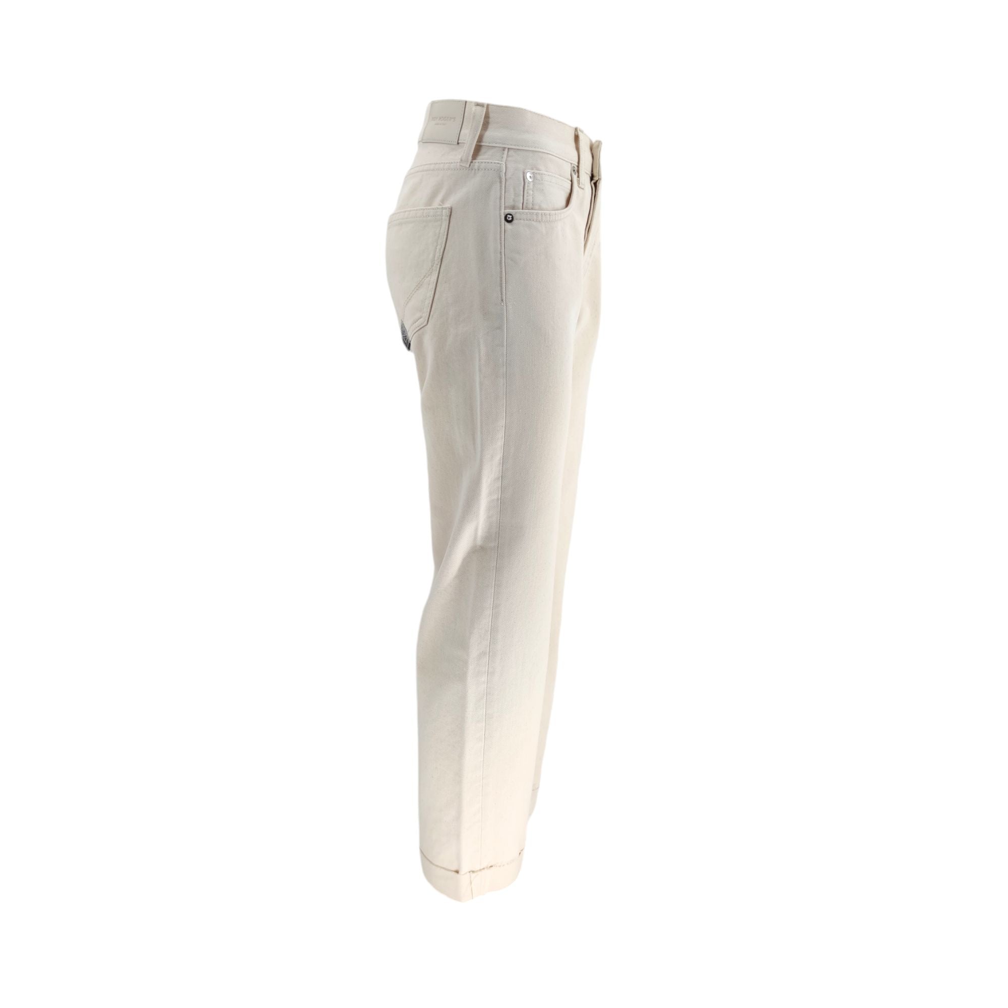 Pantaloni New Oskar Donna Bull Ecru