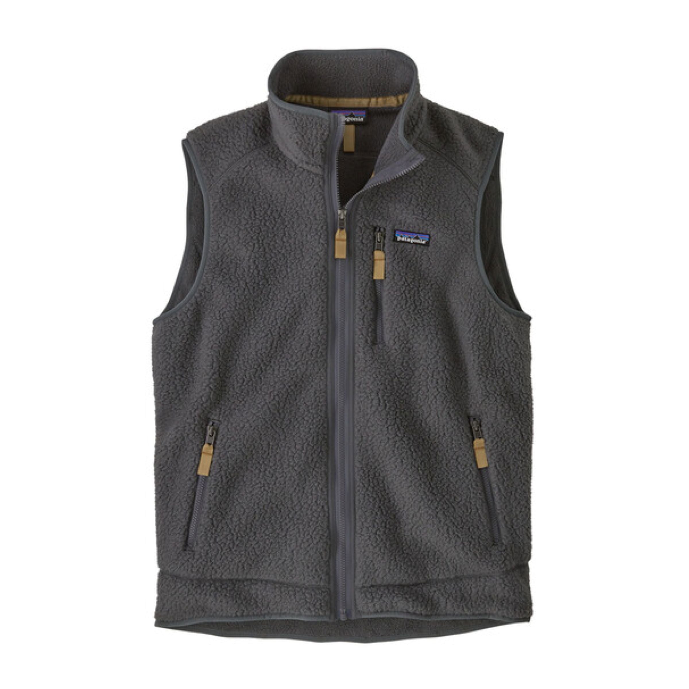 Gilet Retro Pile Fleece Donna Forge Grey