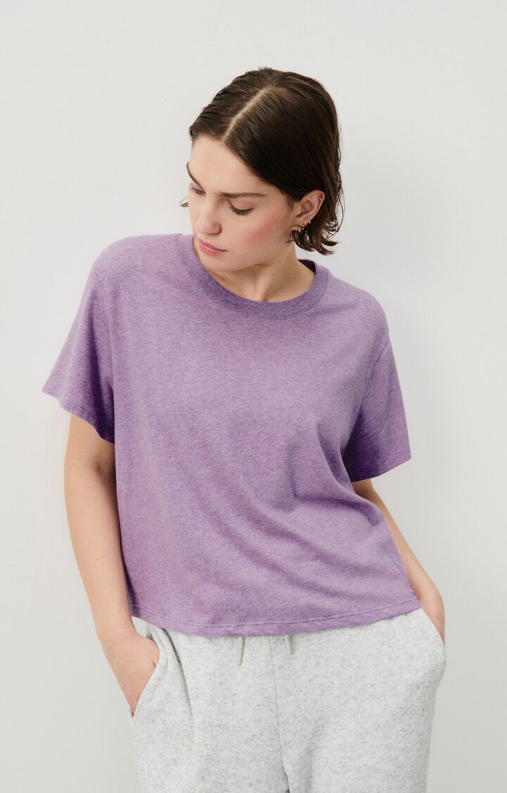 T-shirt Ypawood Donna Amethyst Melange