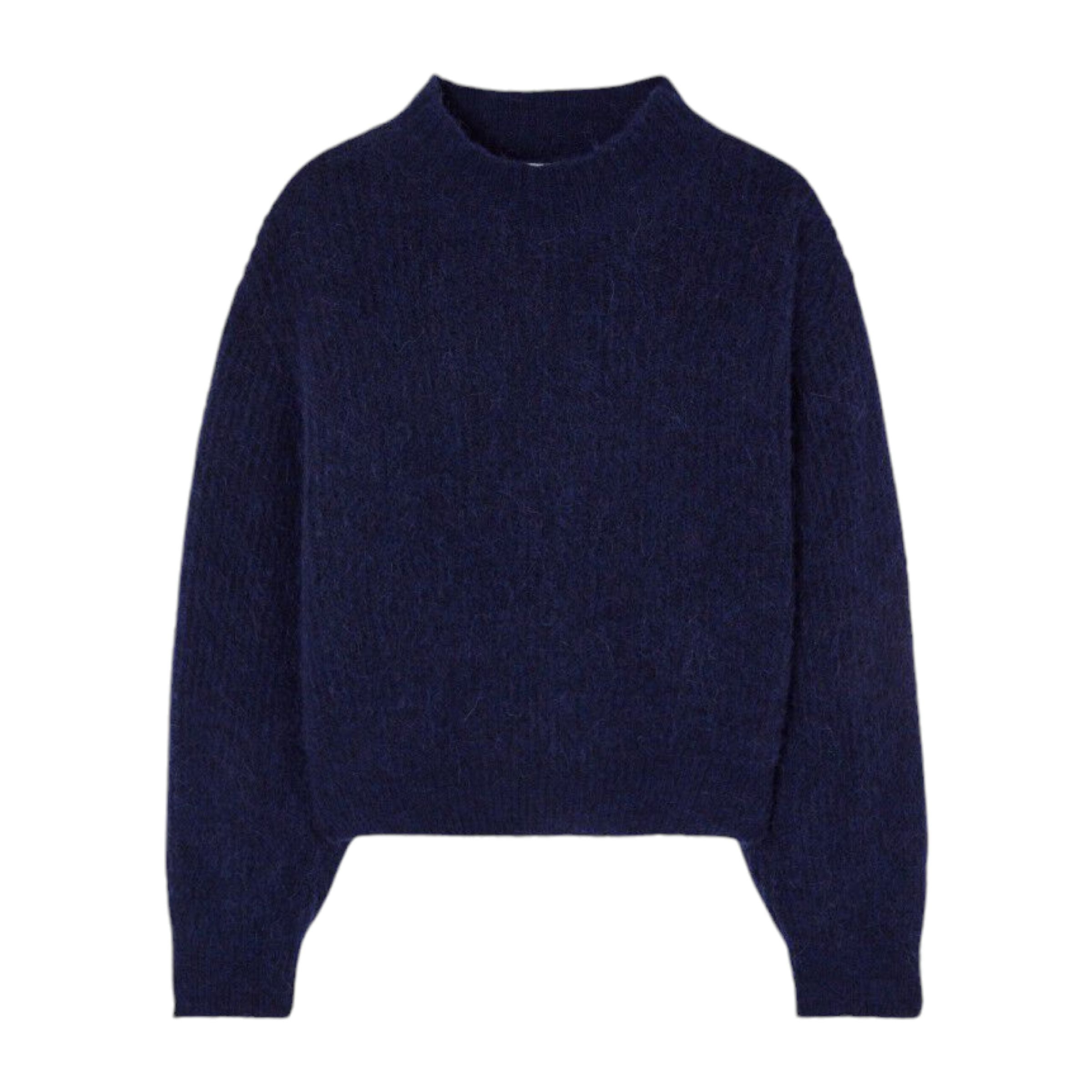 Maglia East Turtleneck Donna Vintage Blue Navy