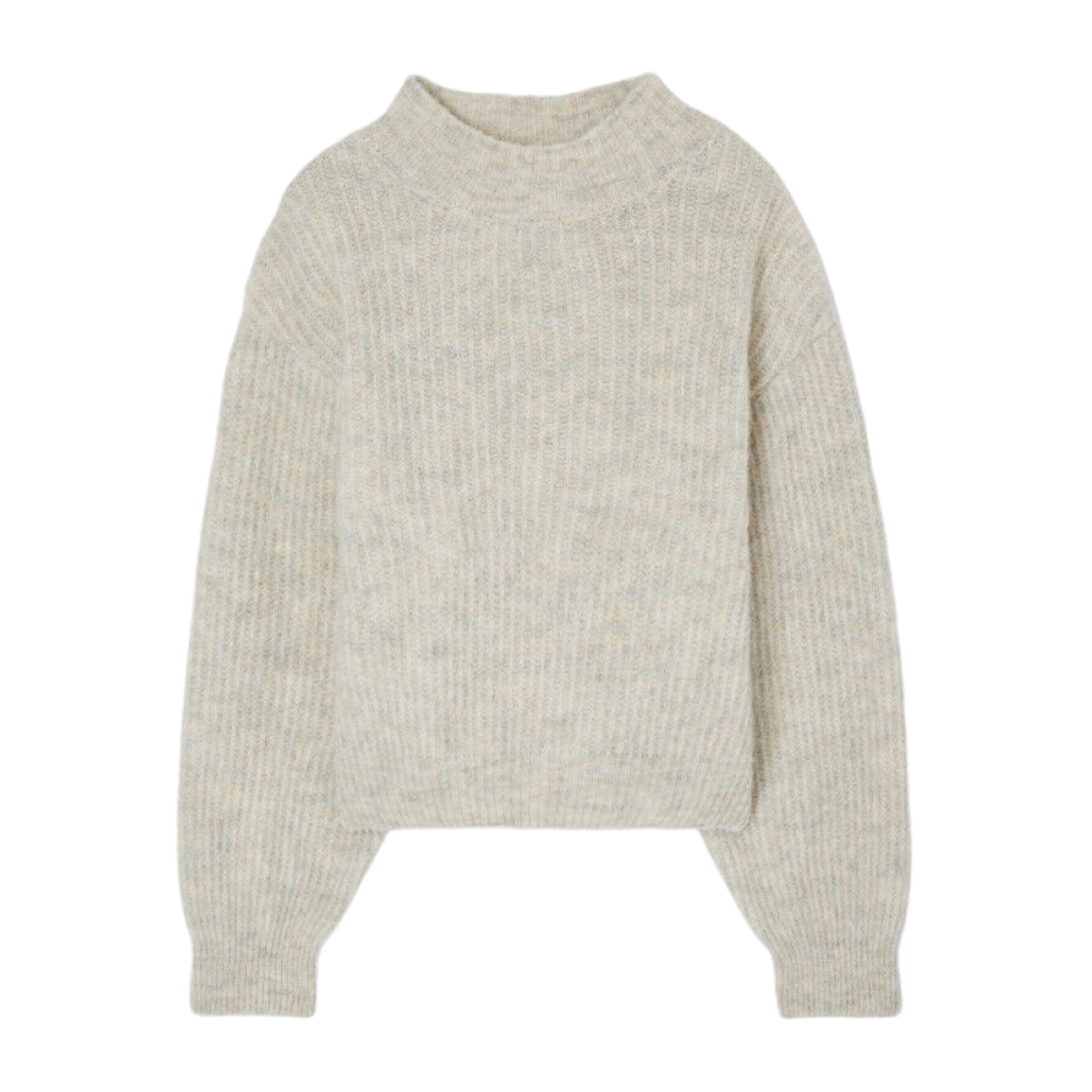 Maglia East Turtleneck Donna Powder Snow Melange