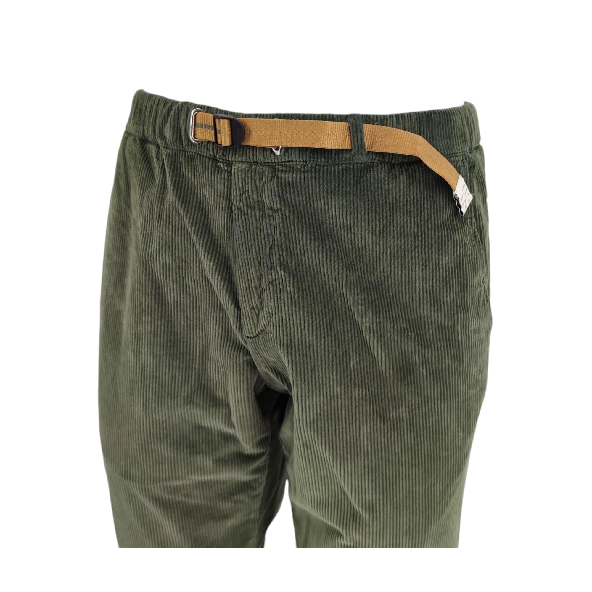 Pantaloni Greg Velluto Donna Bottle Green