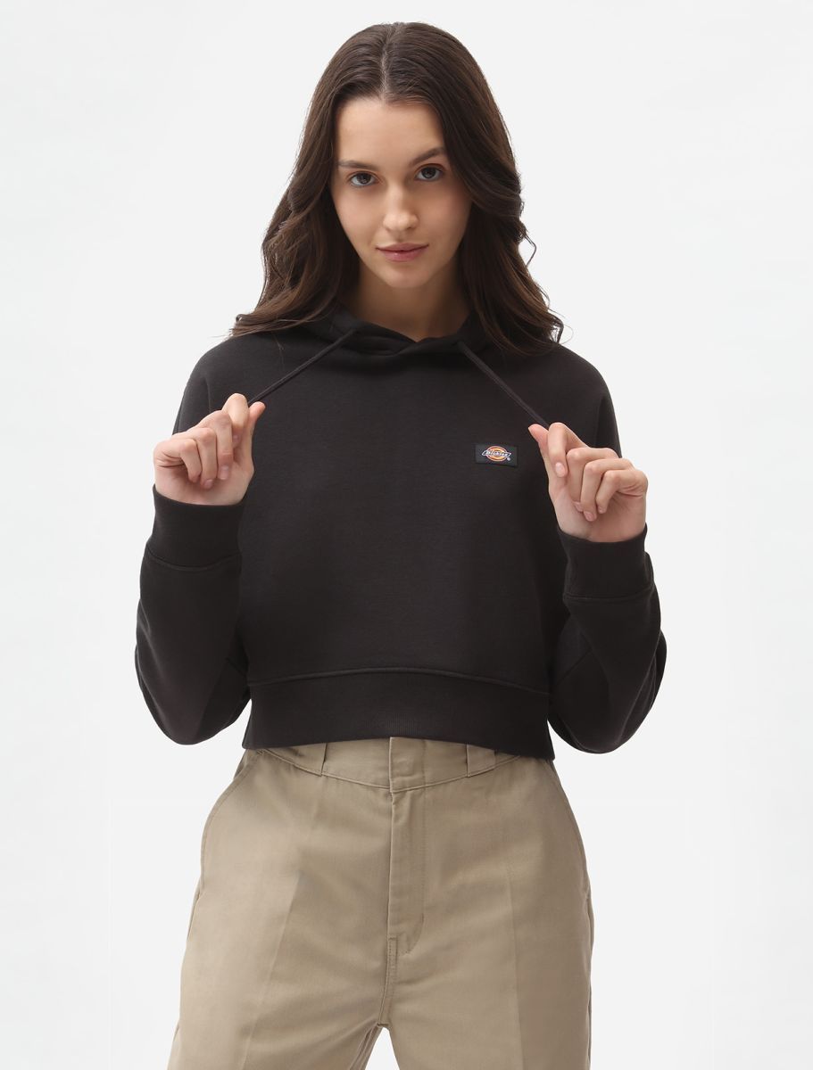 Maglia Oakport Cropped Donna Black