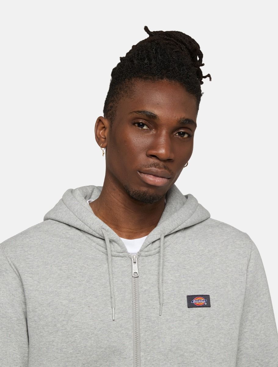 Maglia Oakport Zip Uomo Grey