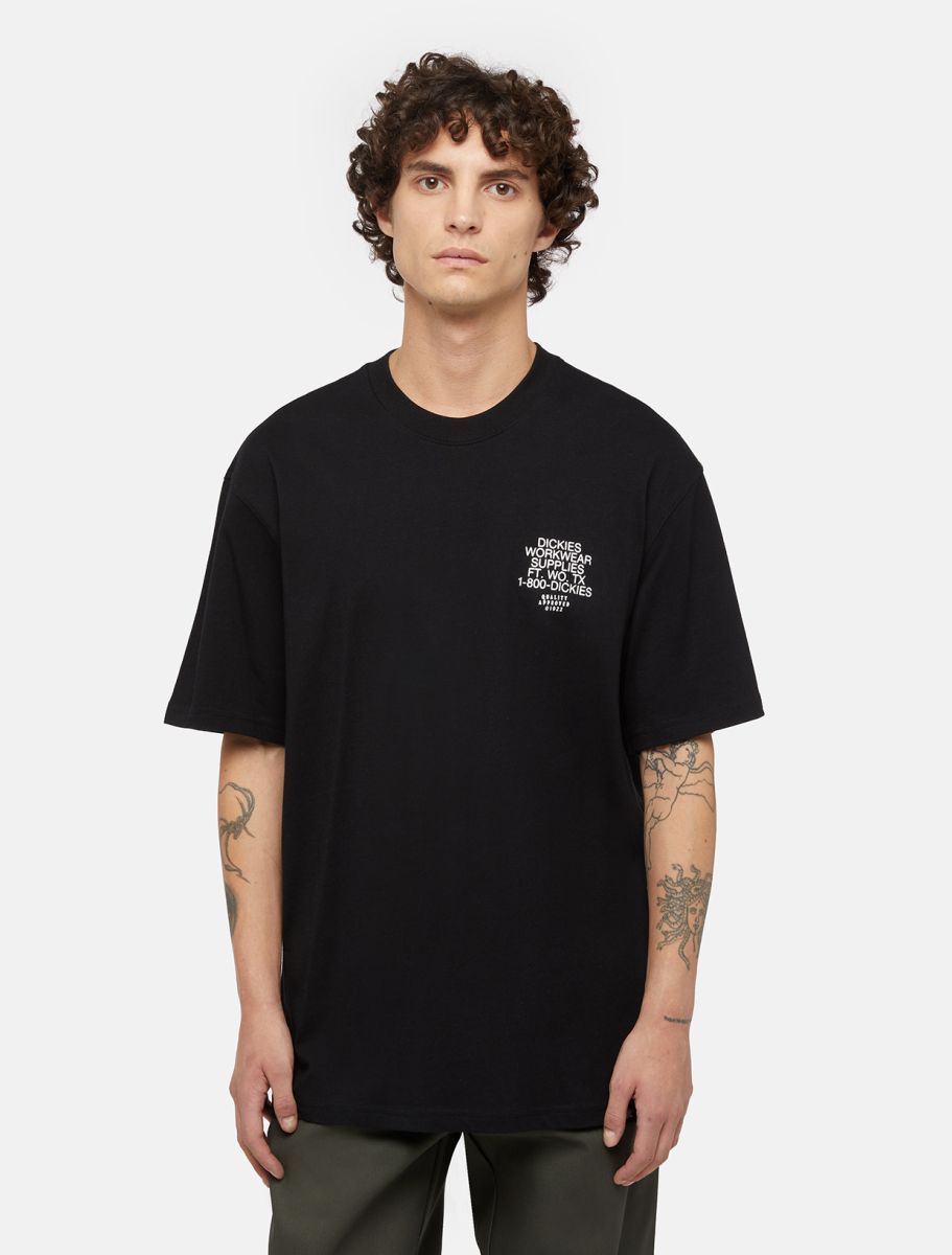 T-shirt Industrial Uomo Black