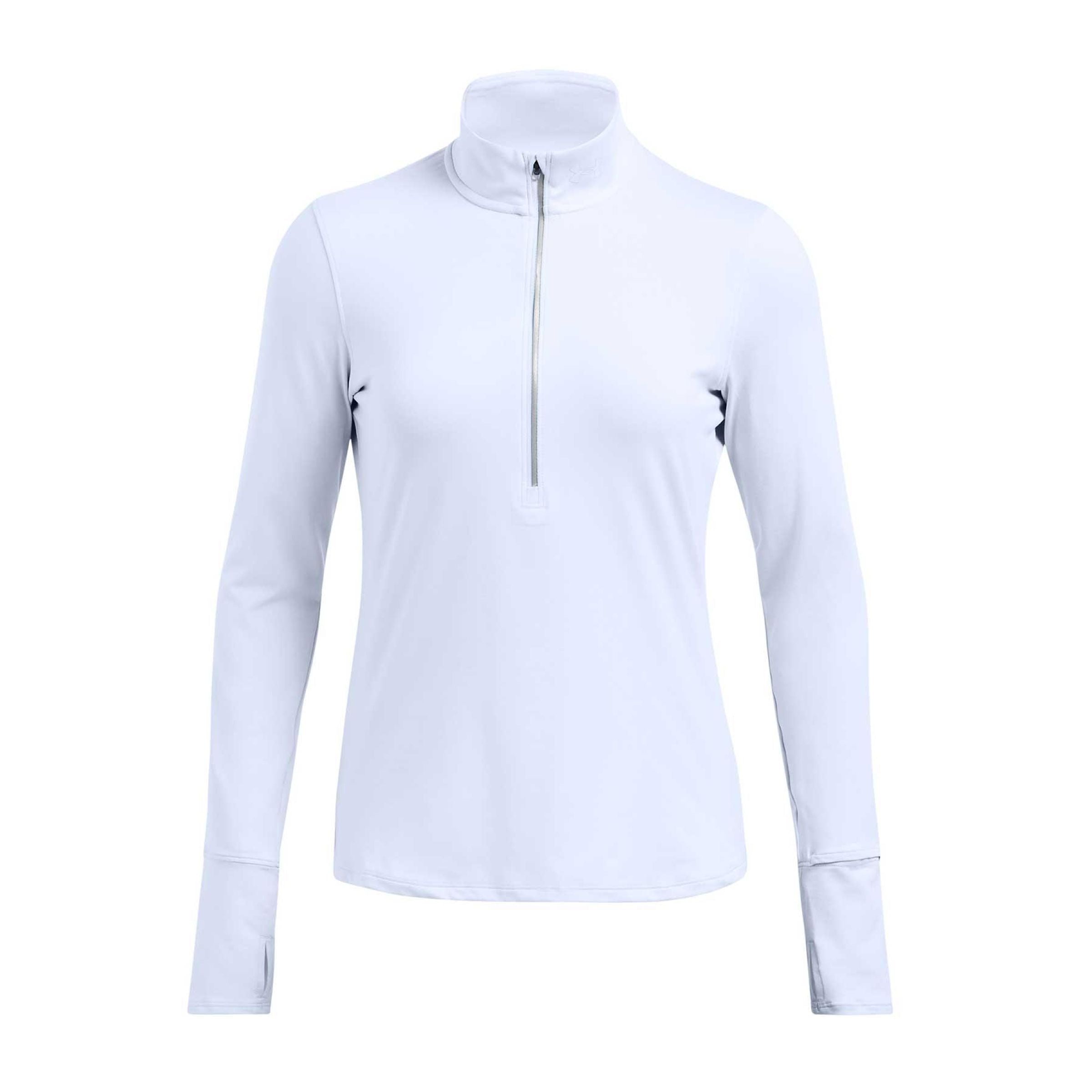 T-shirt Qualifier Run 1/2 Zip Donna Nimbus Blue/Reflective