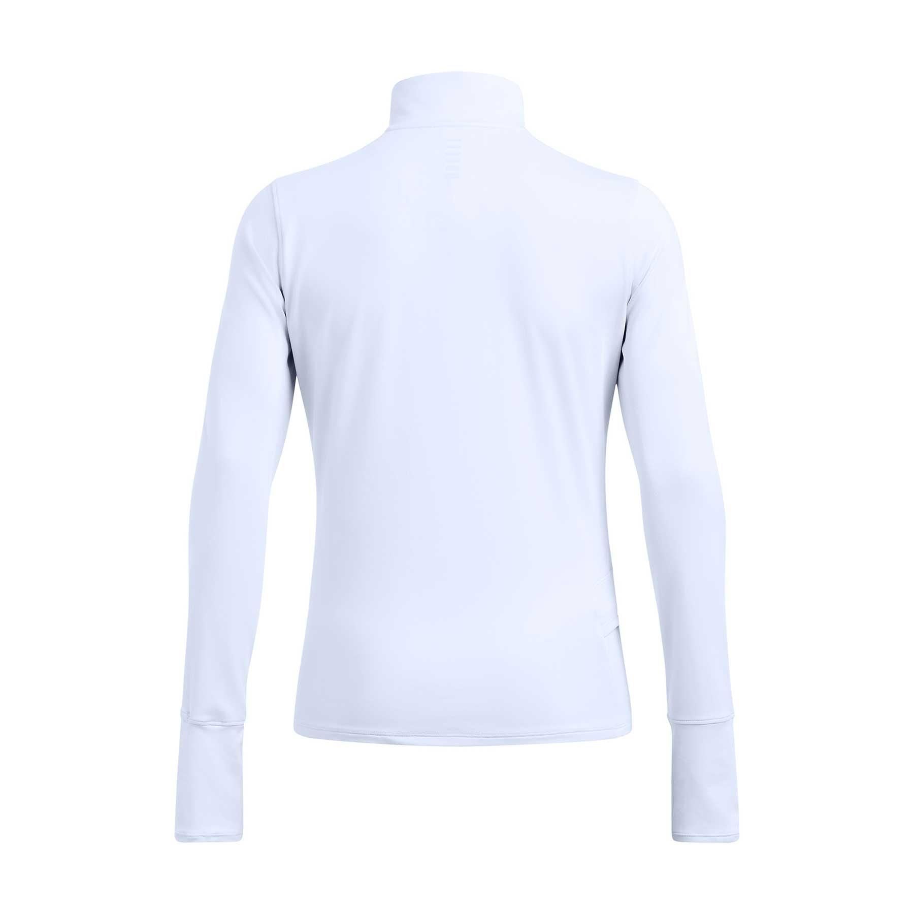 T-shirt Qualifier Run 1/2 Zip Donna Nimbus Blue/Reflective