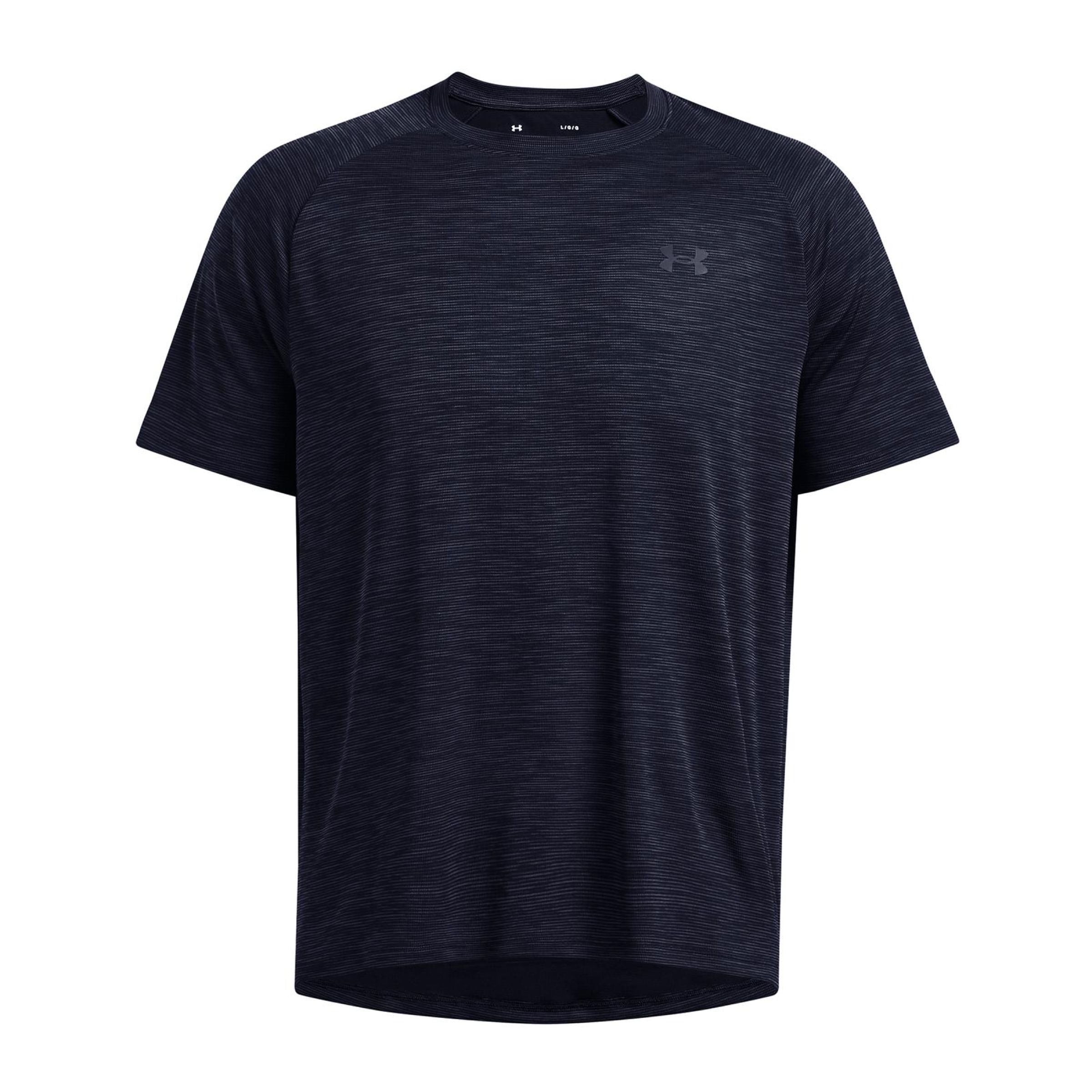 T-shirt Tech Textured Uomo Midnight Navy / Black