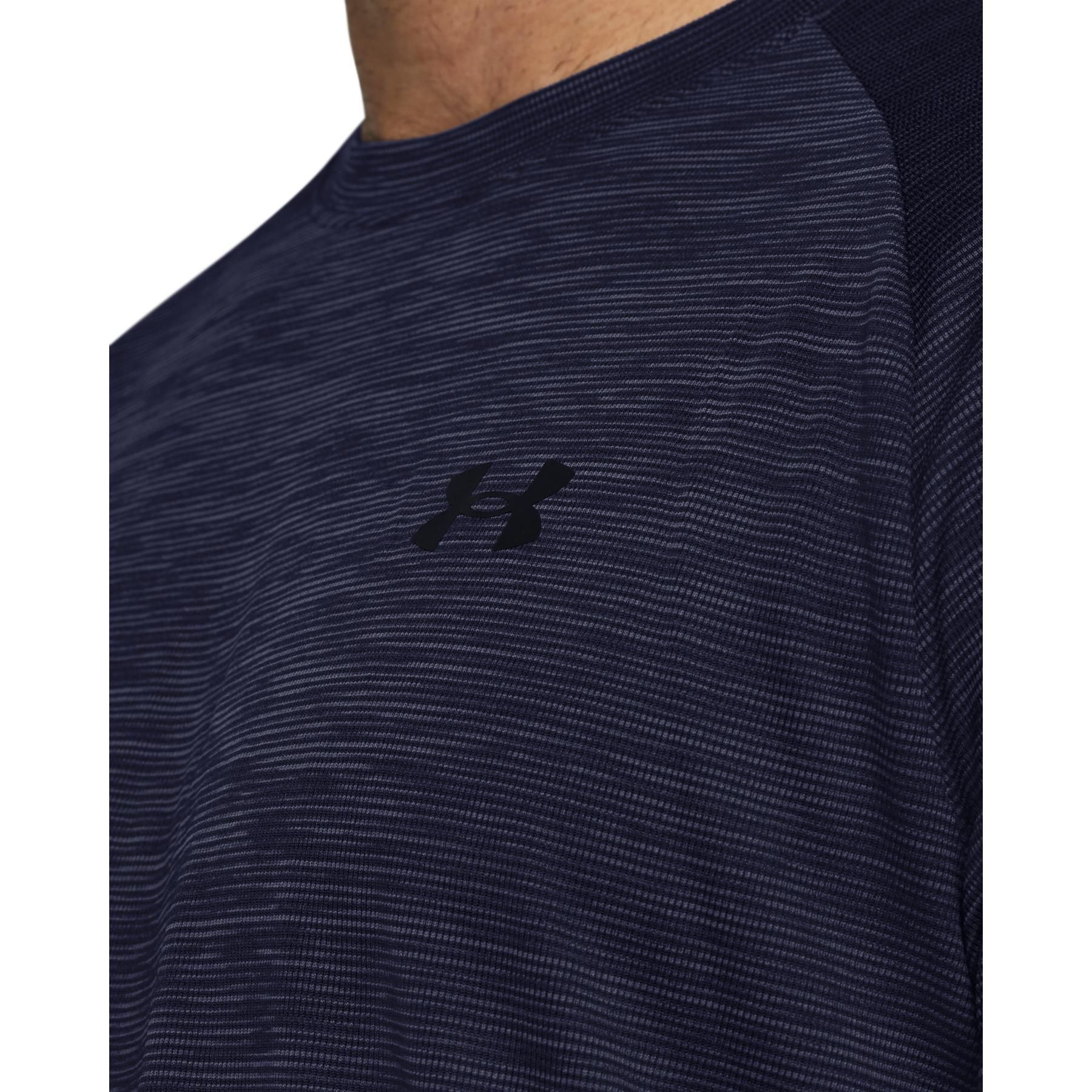 T-shirt Tech Textured Uomo Midnight Navy / Black