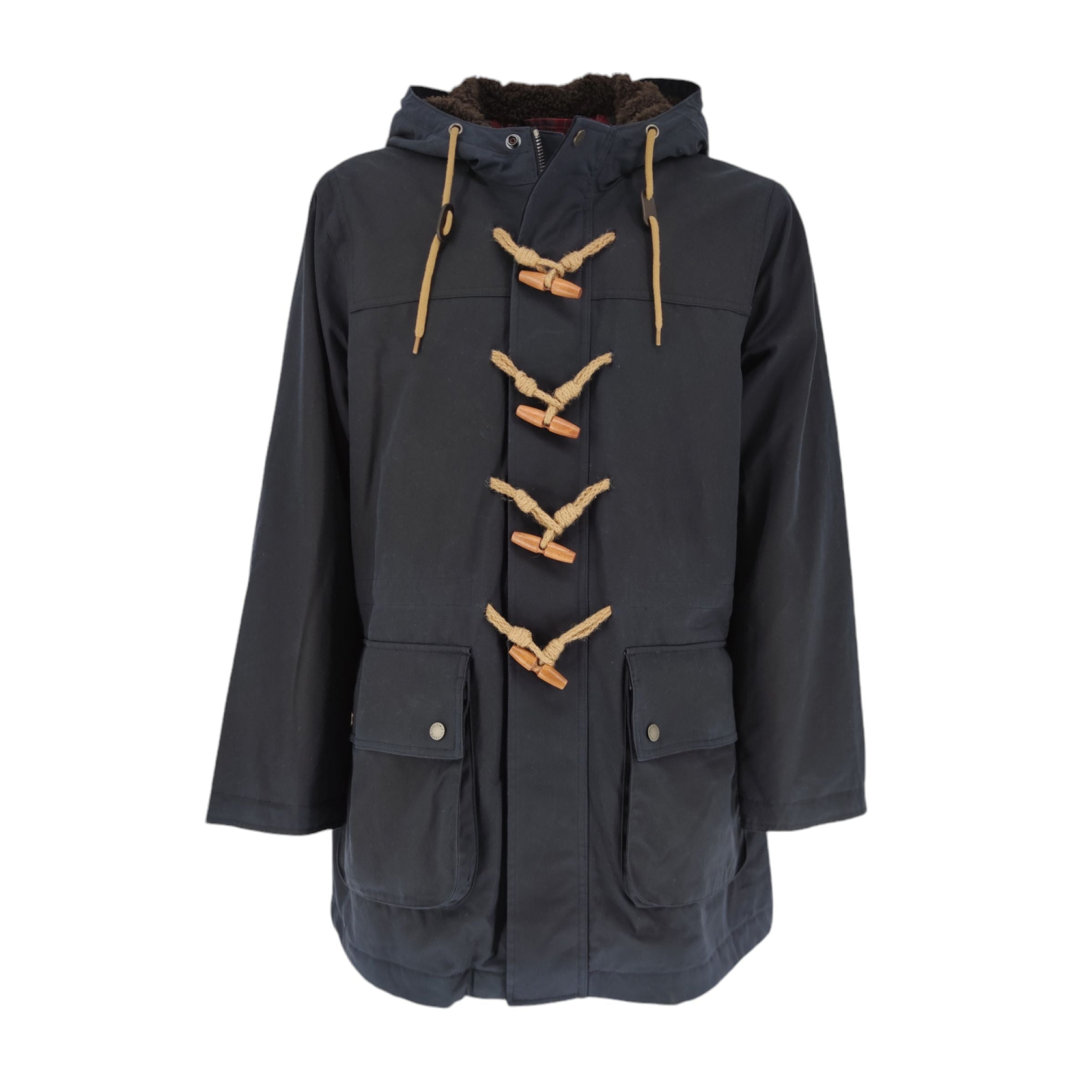 Giacca Duffle Coat Uomo Dark Navy