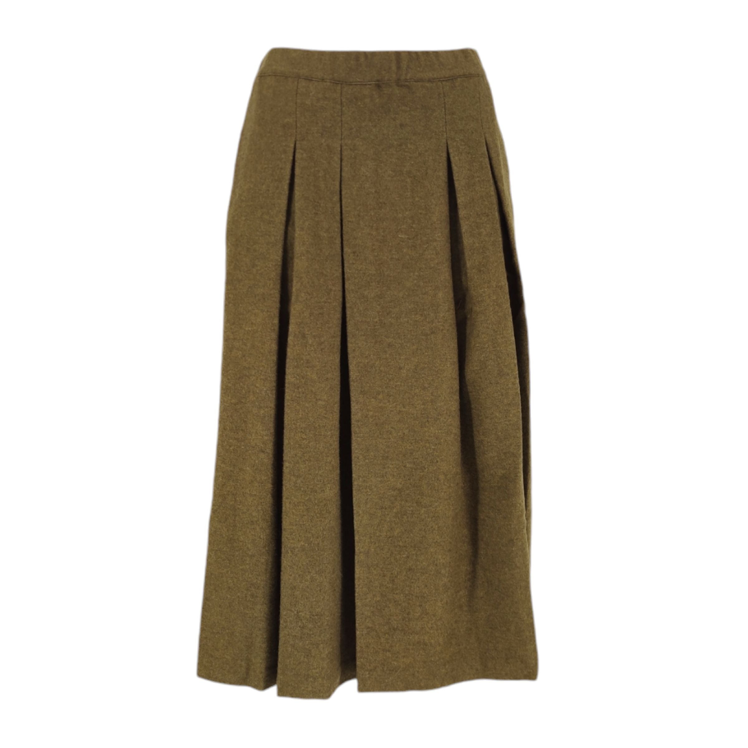 Beatriz Furest | Gonna College Donna Kaki - Fabbrica Ski Sises