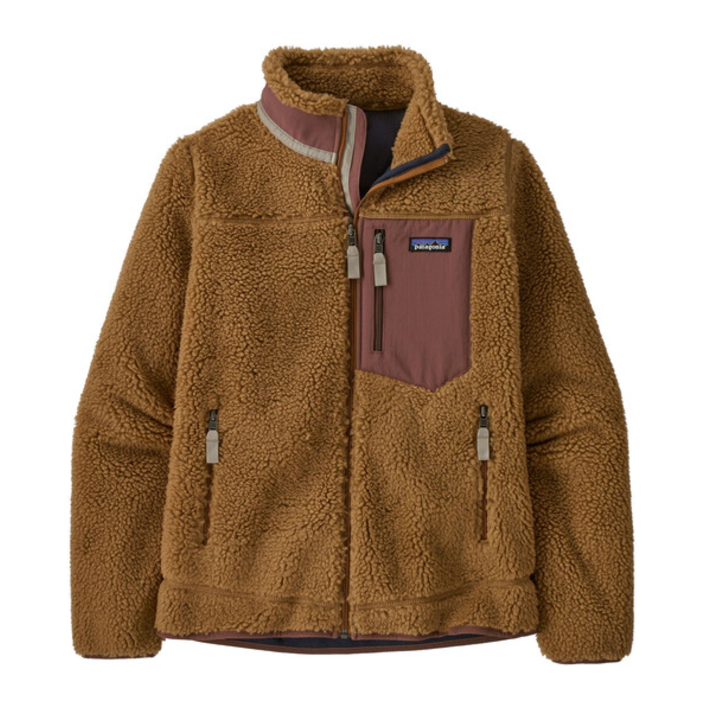 Giacca Classic Retro-X Fleece Donna Nest Brown/Dulse Mauve