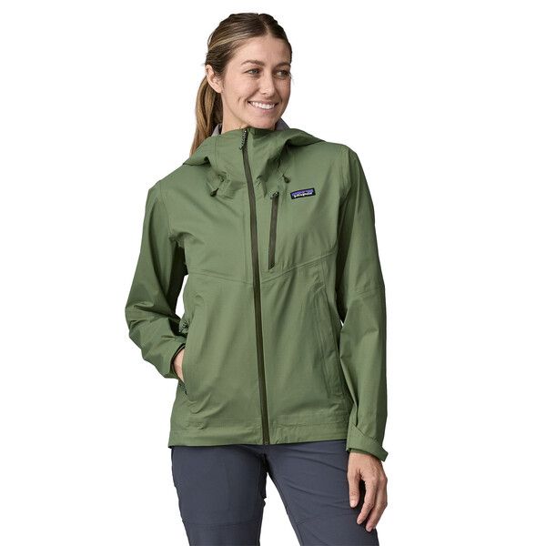 Giacca Granite Crest Rain Donna Terrain Green