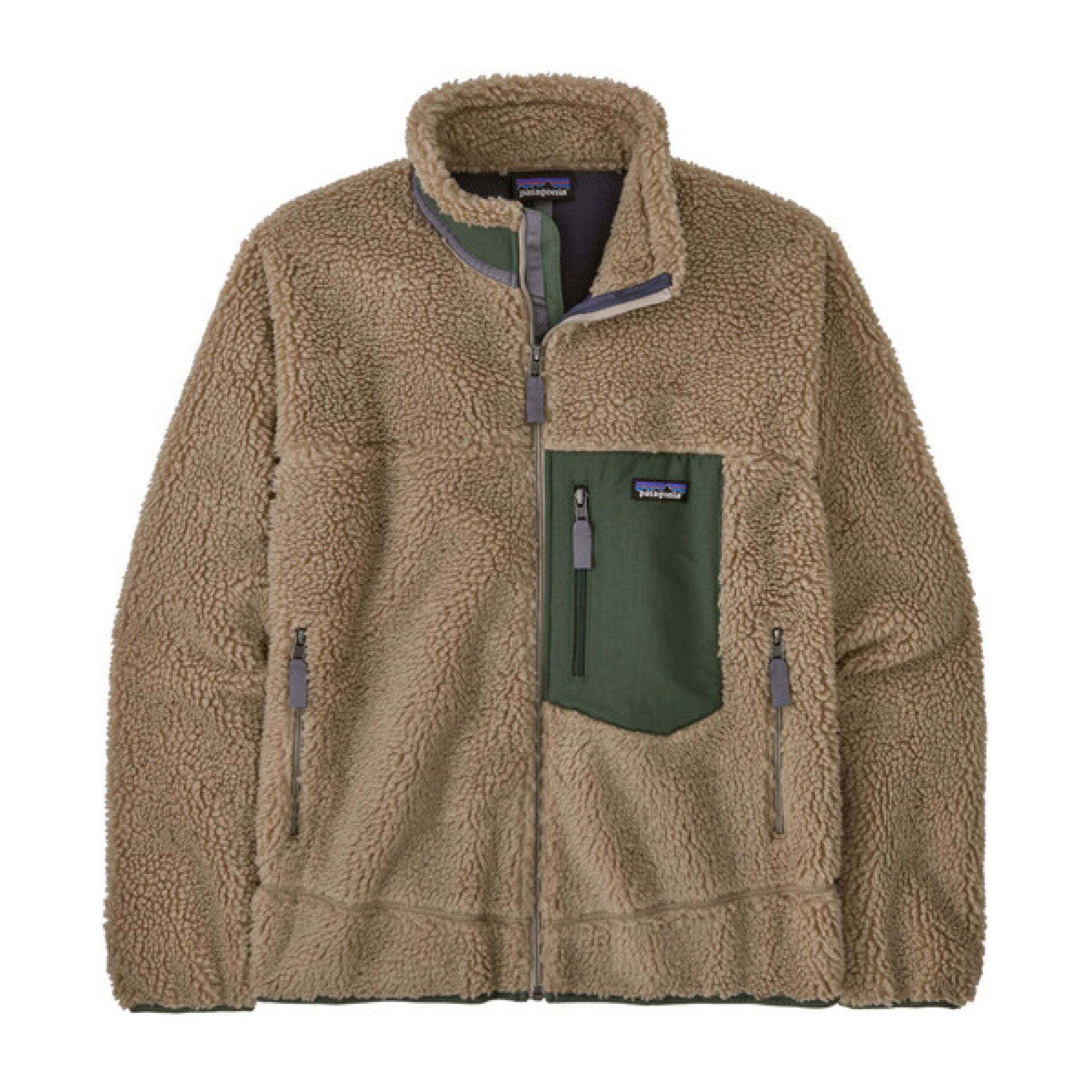 Giacca Classic Retro-X Fleece Uomo Seabird Grey