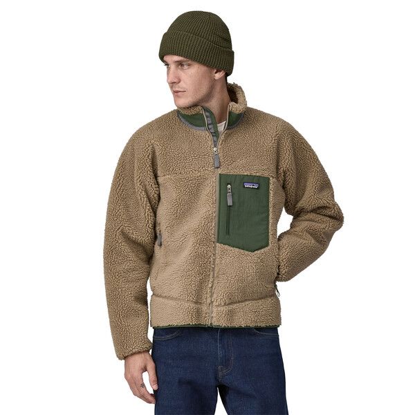 Giacca Classic Retro-X Fleece Uomo Seabird Grey