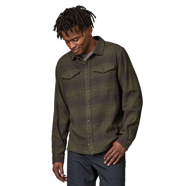 Camicia Fjord Flannel Uomo Cascade/Basin Green