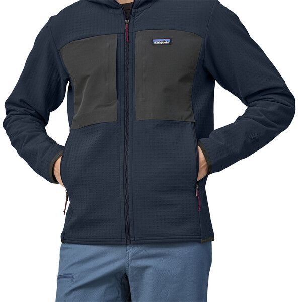 Giacca R2 Techface Hoody Uomo New Navy