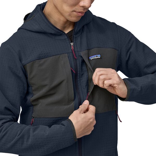 Giacca R2 Techface Hoody Uomo New Navy