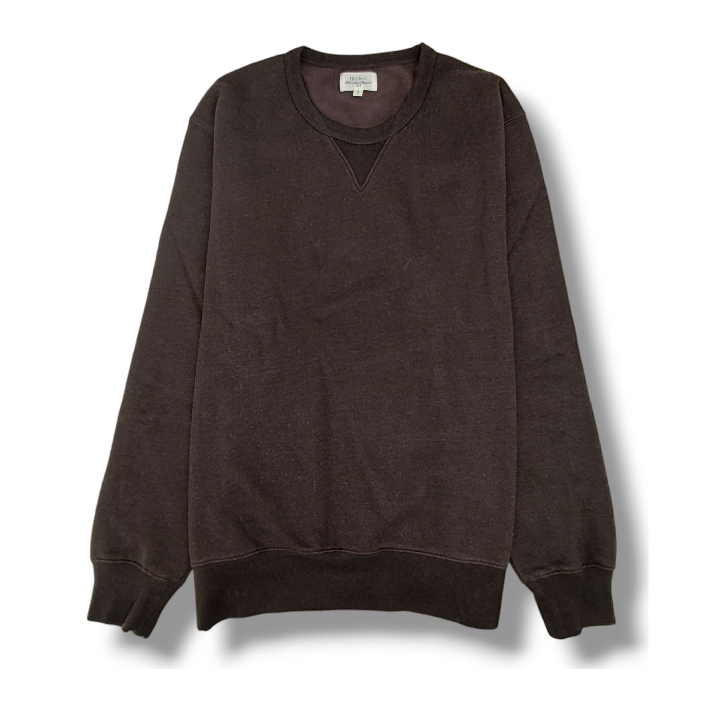 Maglia Crew Fleece Uomo Choco