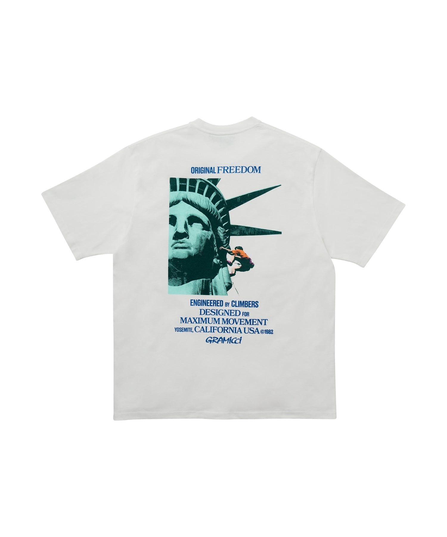 T-shirt Liberty White