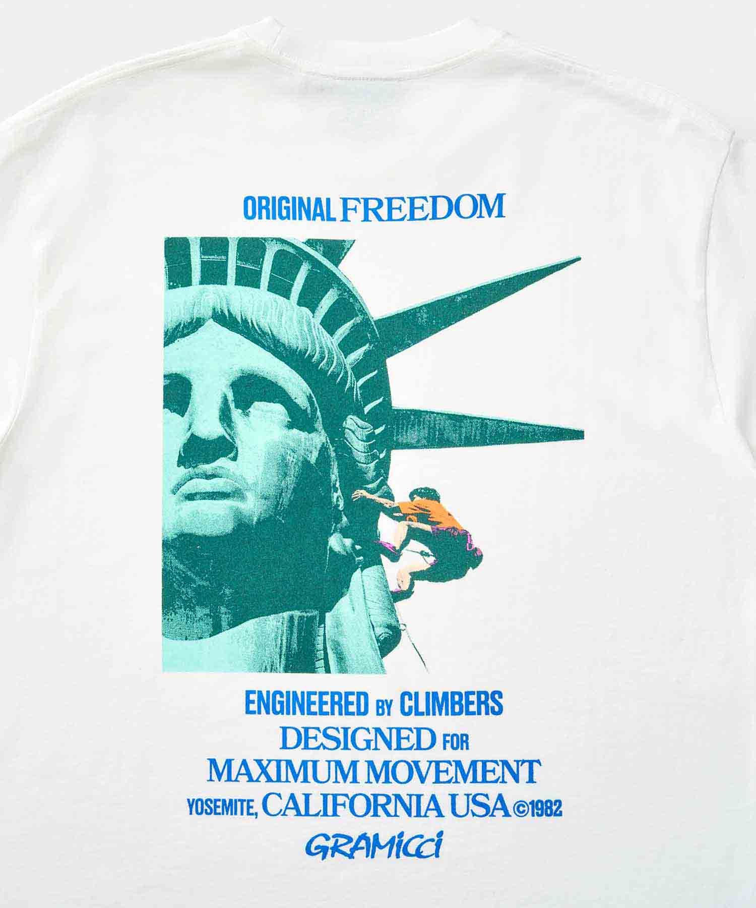 T-shirt Liberty White