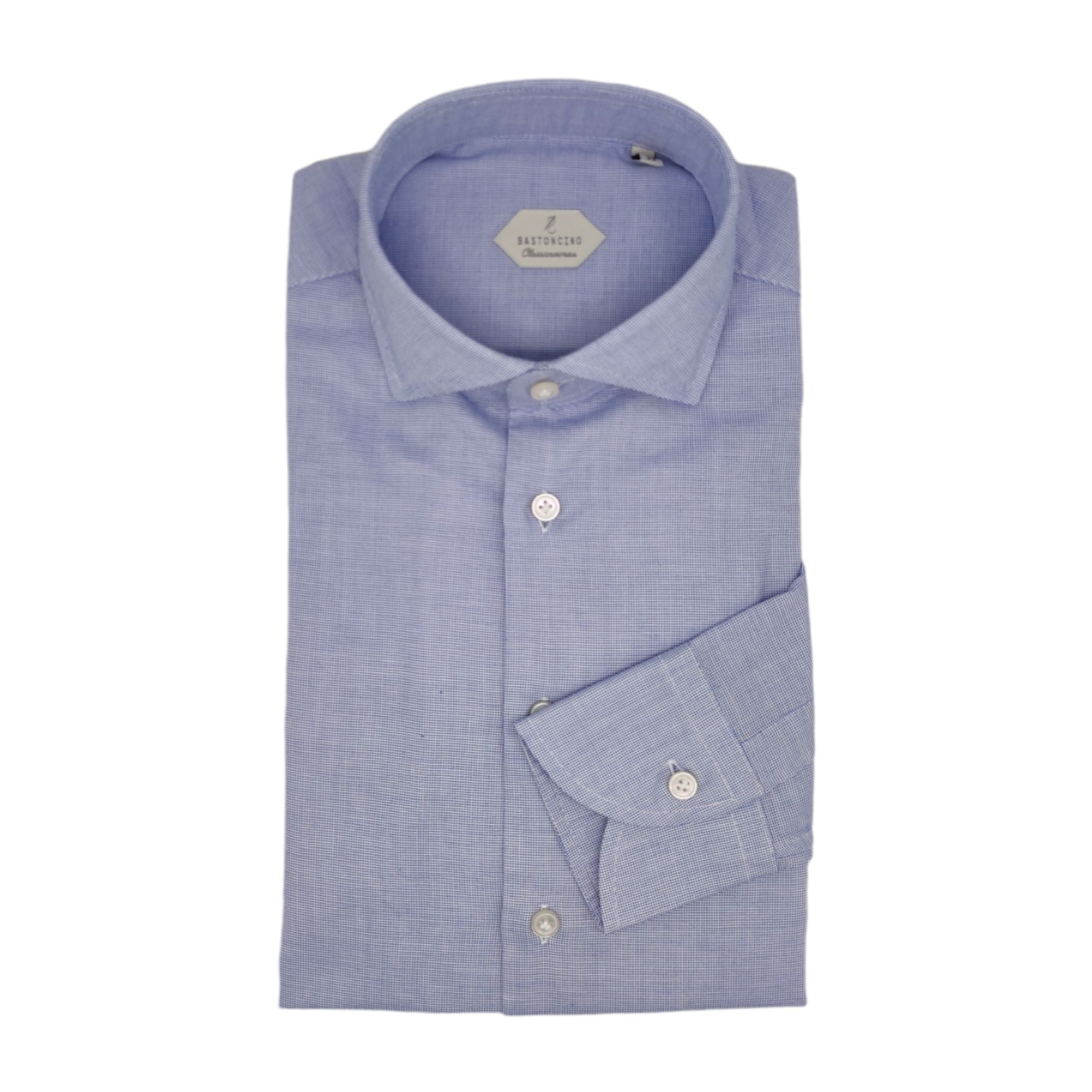 Camicia Simo Uomo Azzurro Serafino