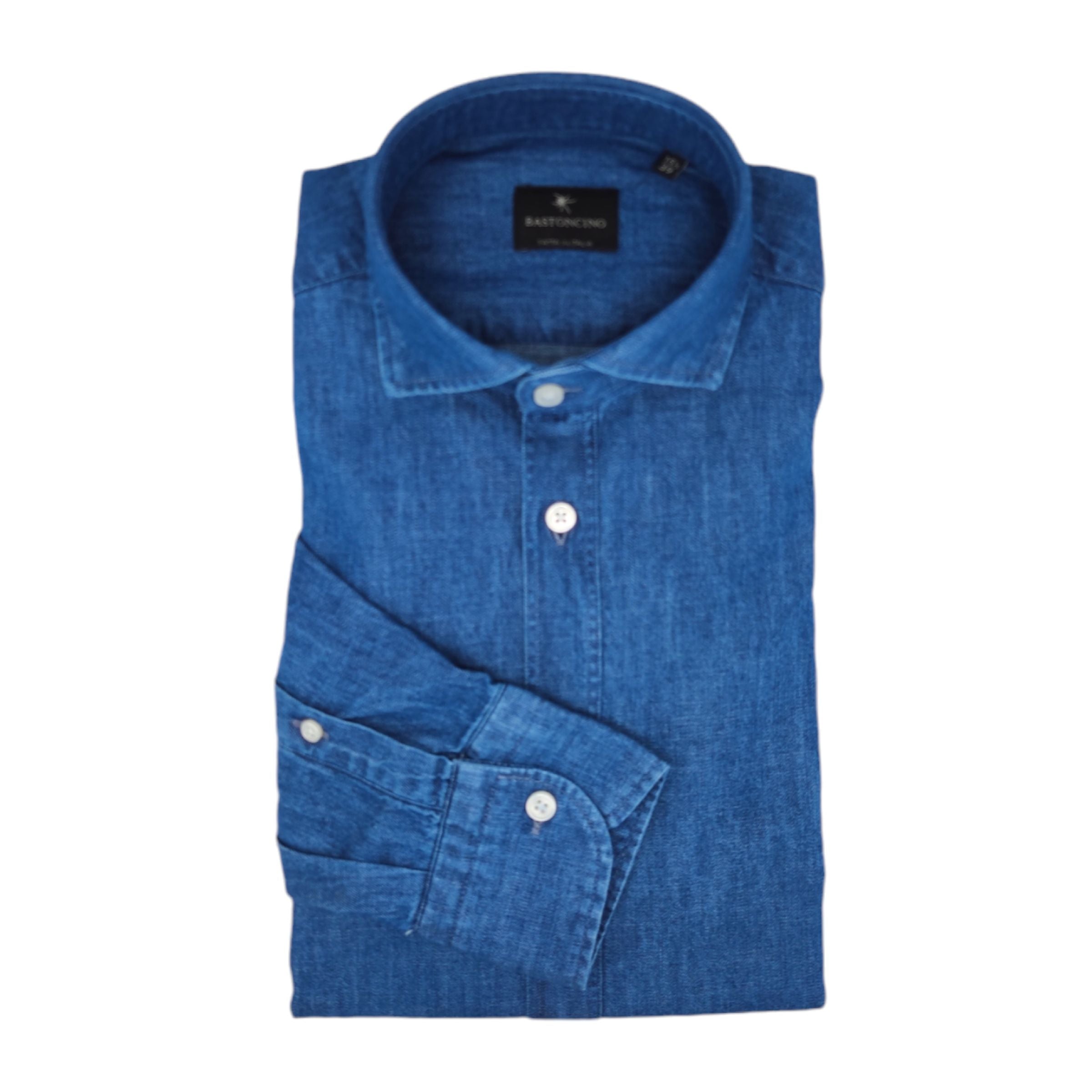 Camicia Simo Jeans Uomo Benim Blue