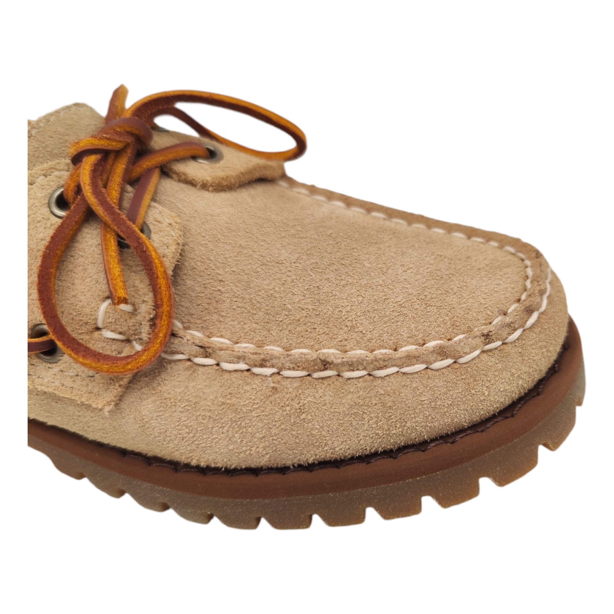 Scarpe Ranger Suede Donna Beige Camel