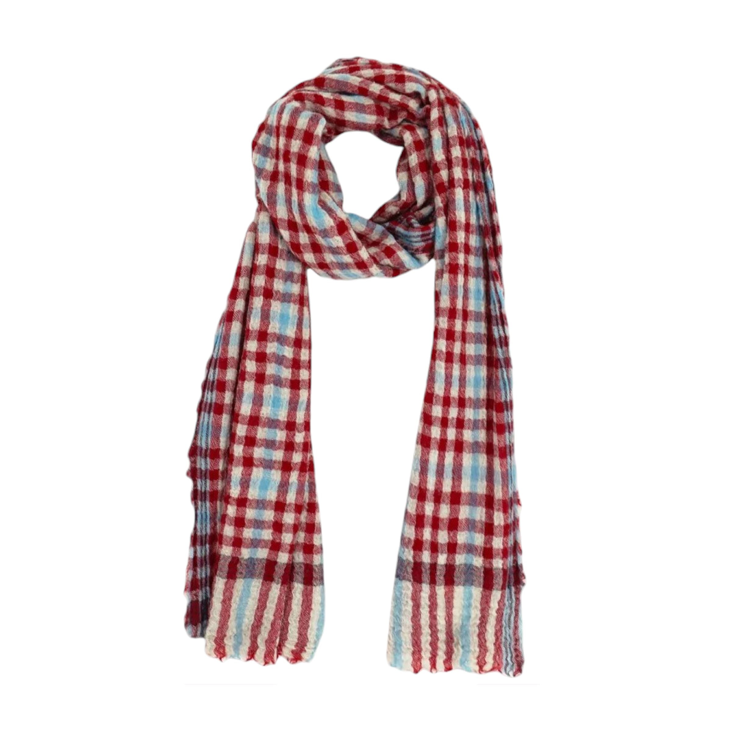 Women's 754 Scarf Red Wine 