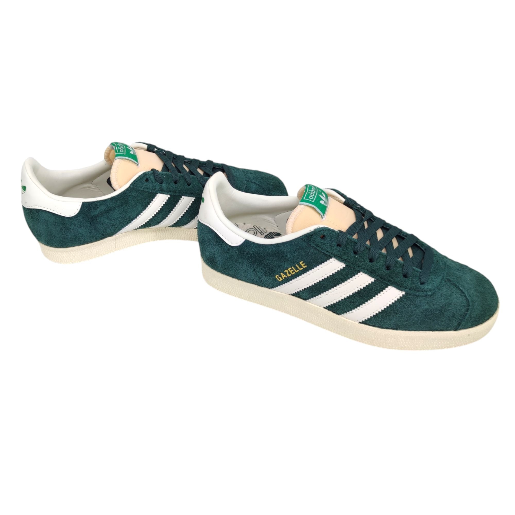 Gazelle Shoes Mineral Green/Off White/Cream White 