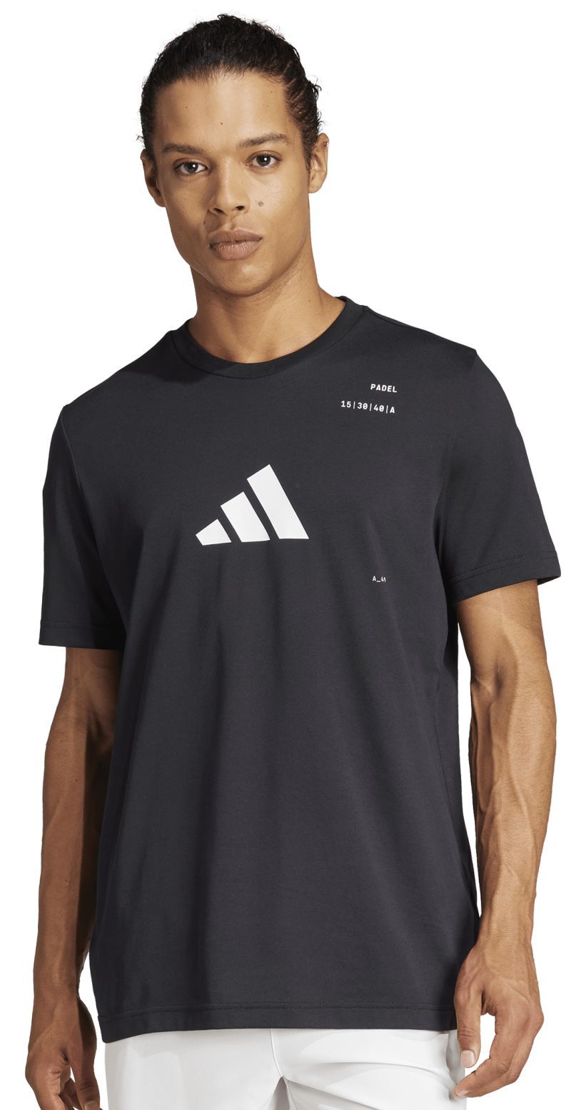 Men's Padel T-shirt Black 