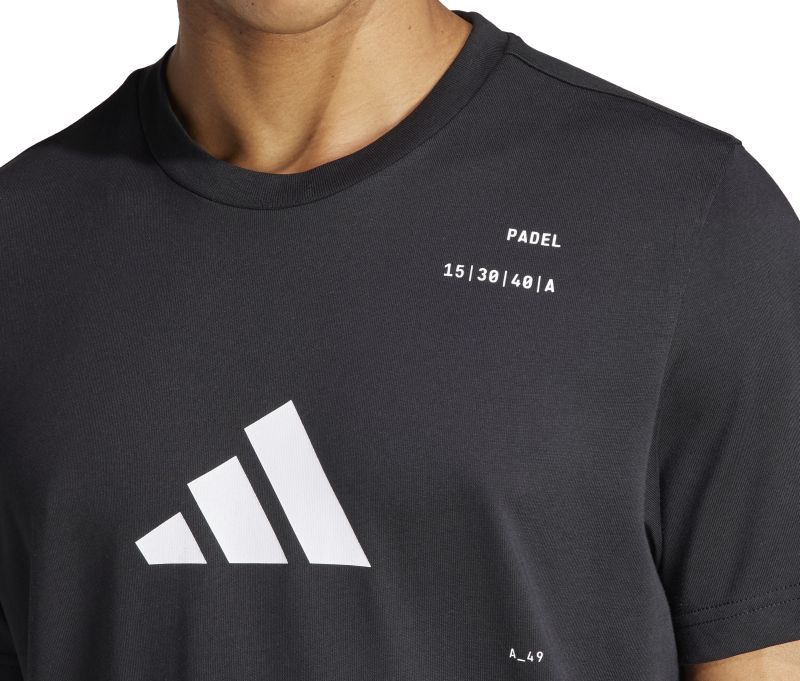 Men's Padel T-shirt Black 