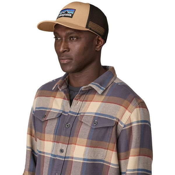 P-6 Logo Trucker Cap Grayling Brown 