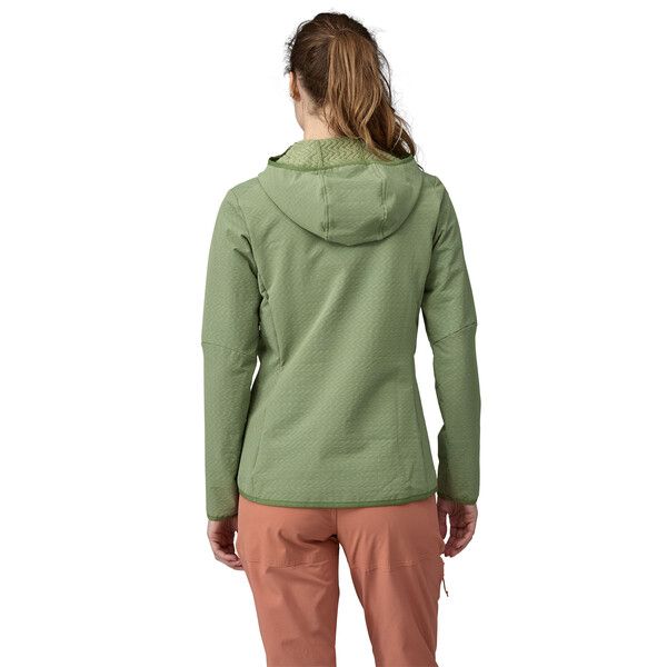 Giacca R2 CrossStrata Hoody Donna Terrain Green