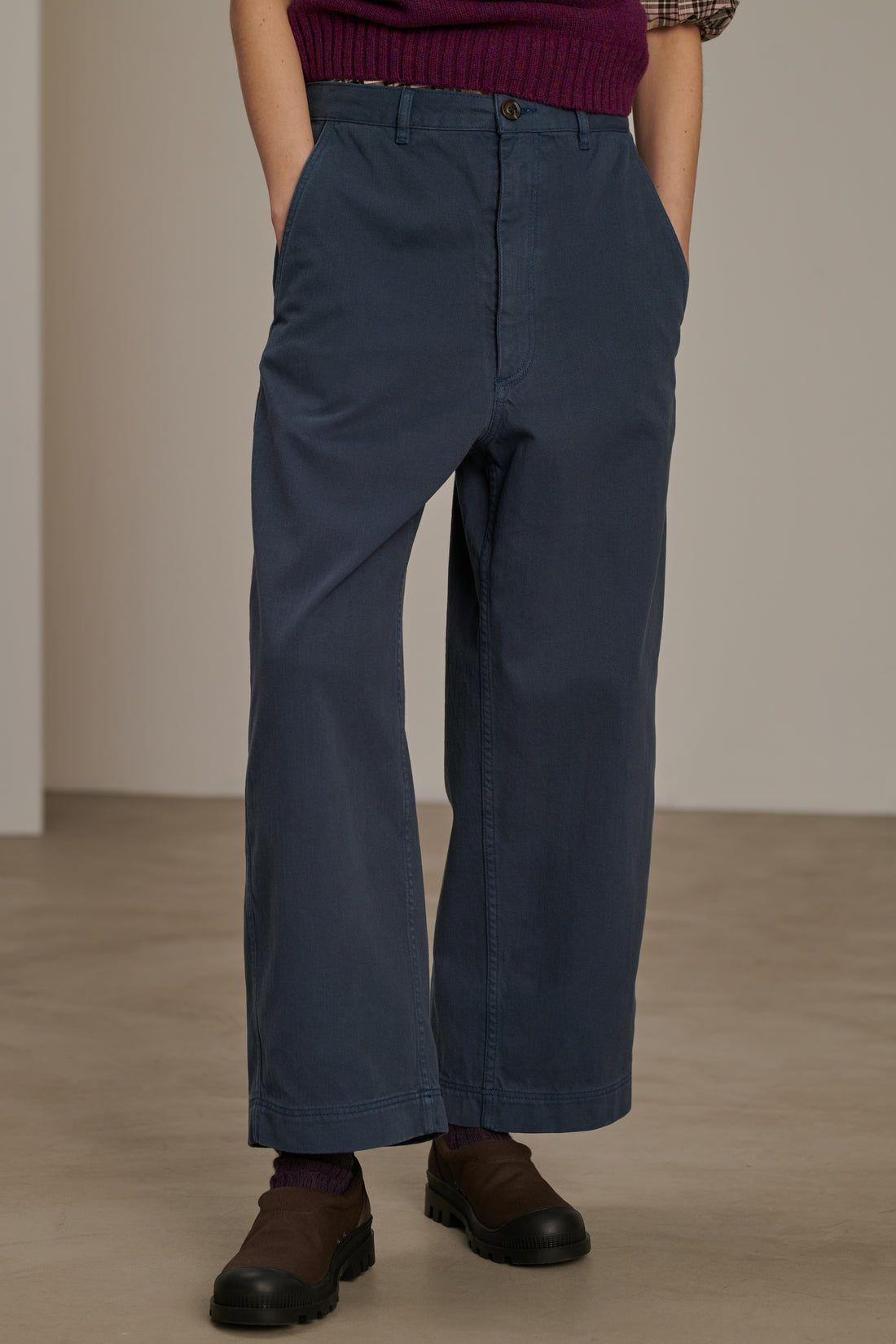 Pantaloni Clovis Donna Blue