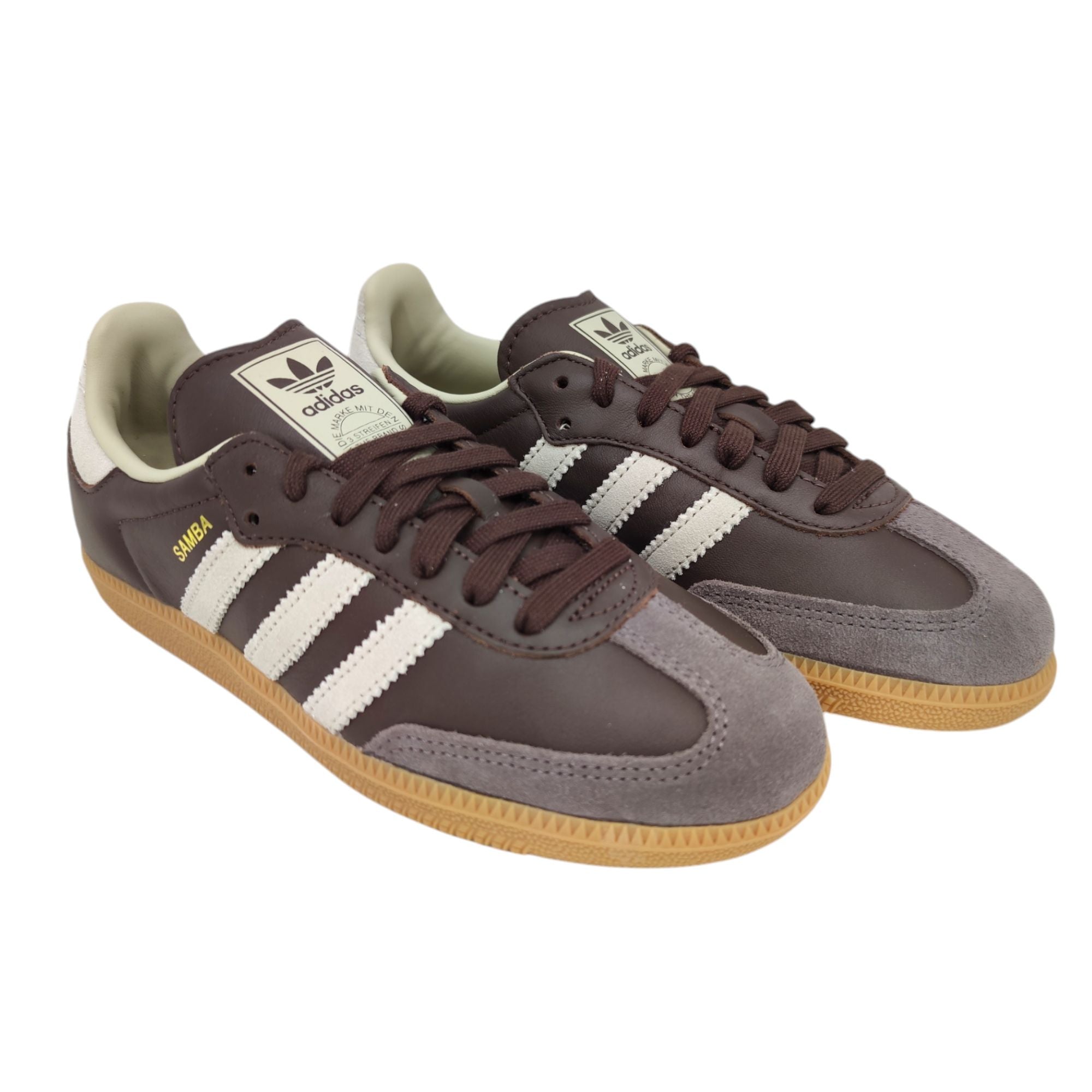 Scarpe Samba OG Brown/Putty Grey/Gold Metal