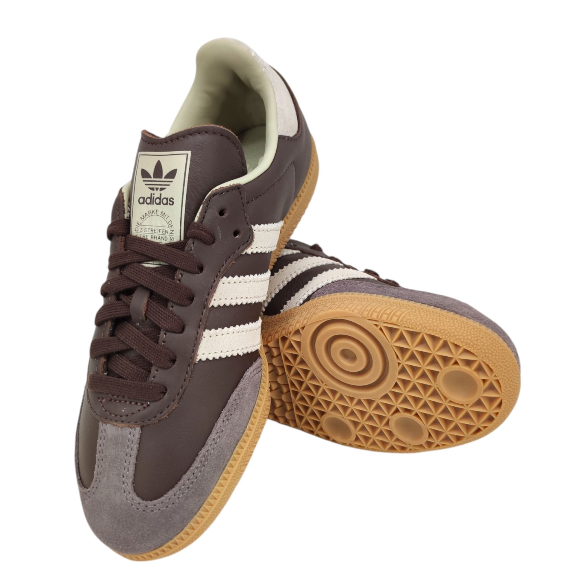 Scarpe Samba OG Brown/Putty Grey/Gold Metal