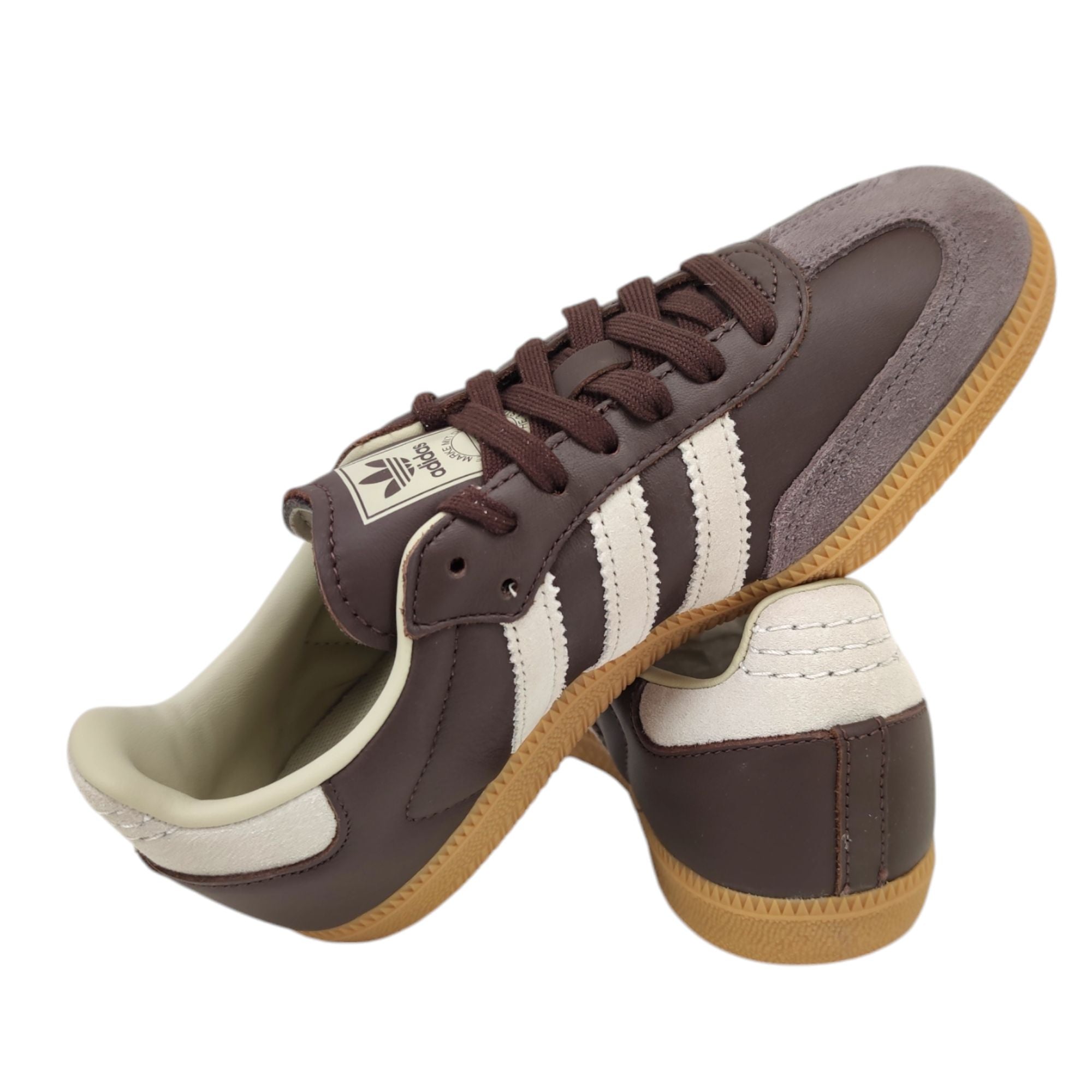 Scarpe Samba OG Brown/Putty Grey/Gold Metal