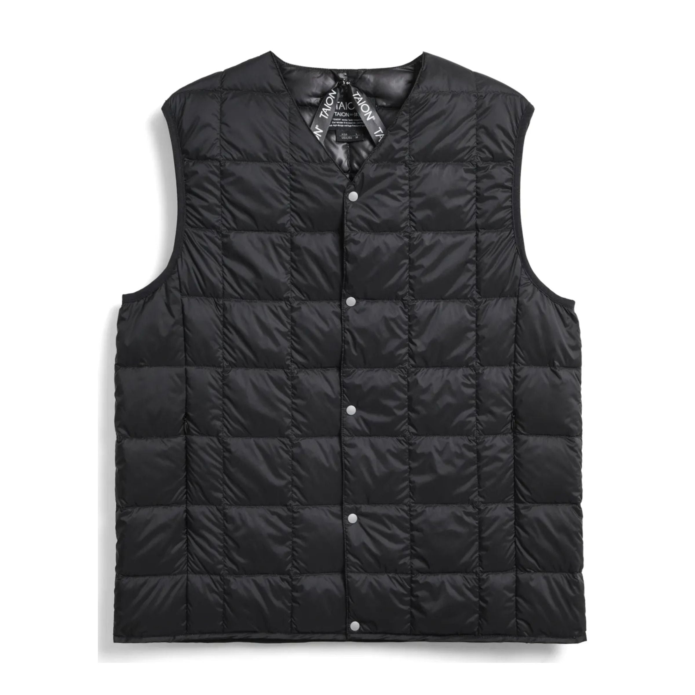 Gilet Basic V Neck Black