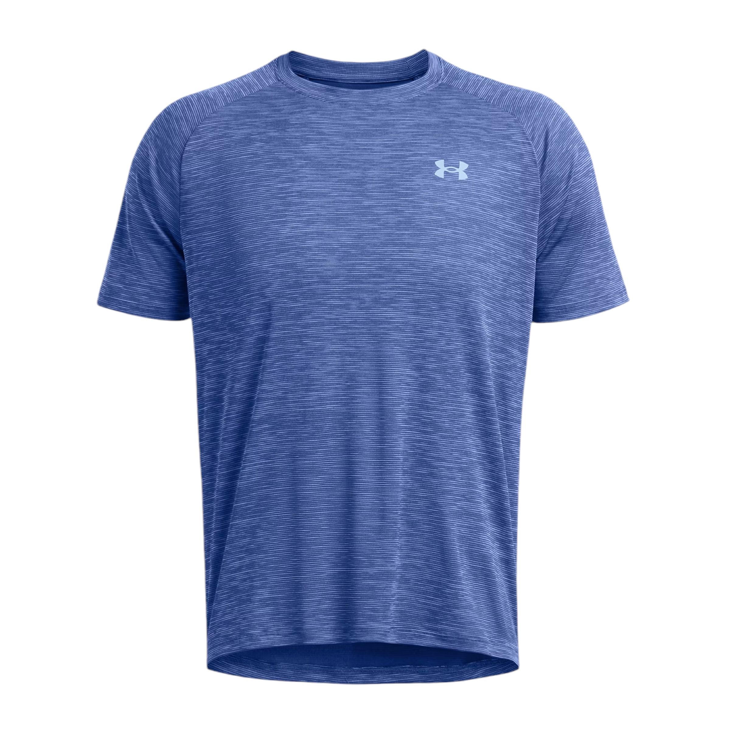 T-shirt Tech Textured Uomo Tech Blue/Horizon Blue