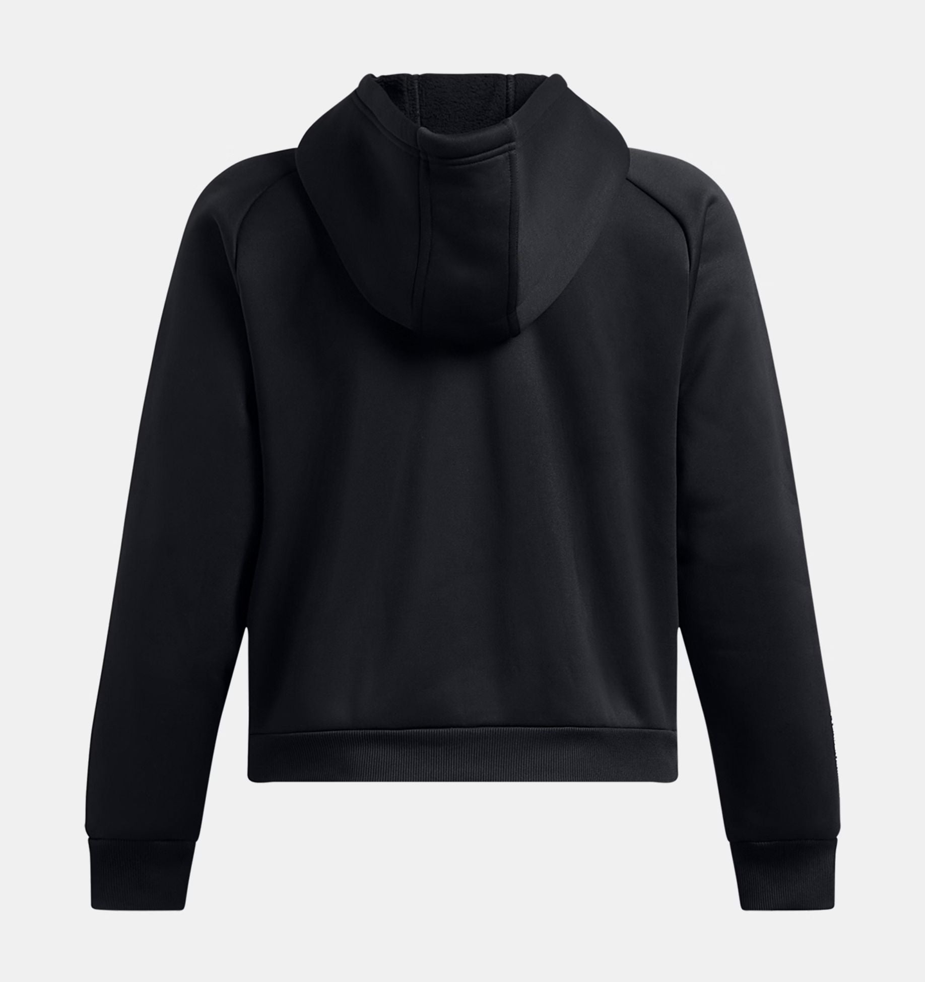 Maglia Fleece Hoody Donna Black/White