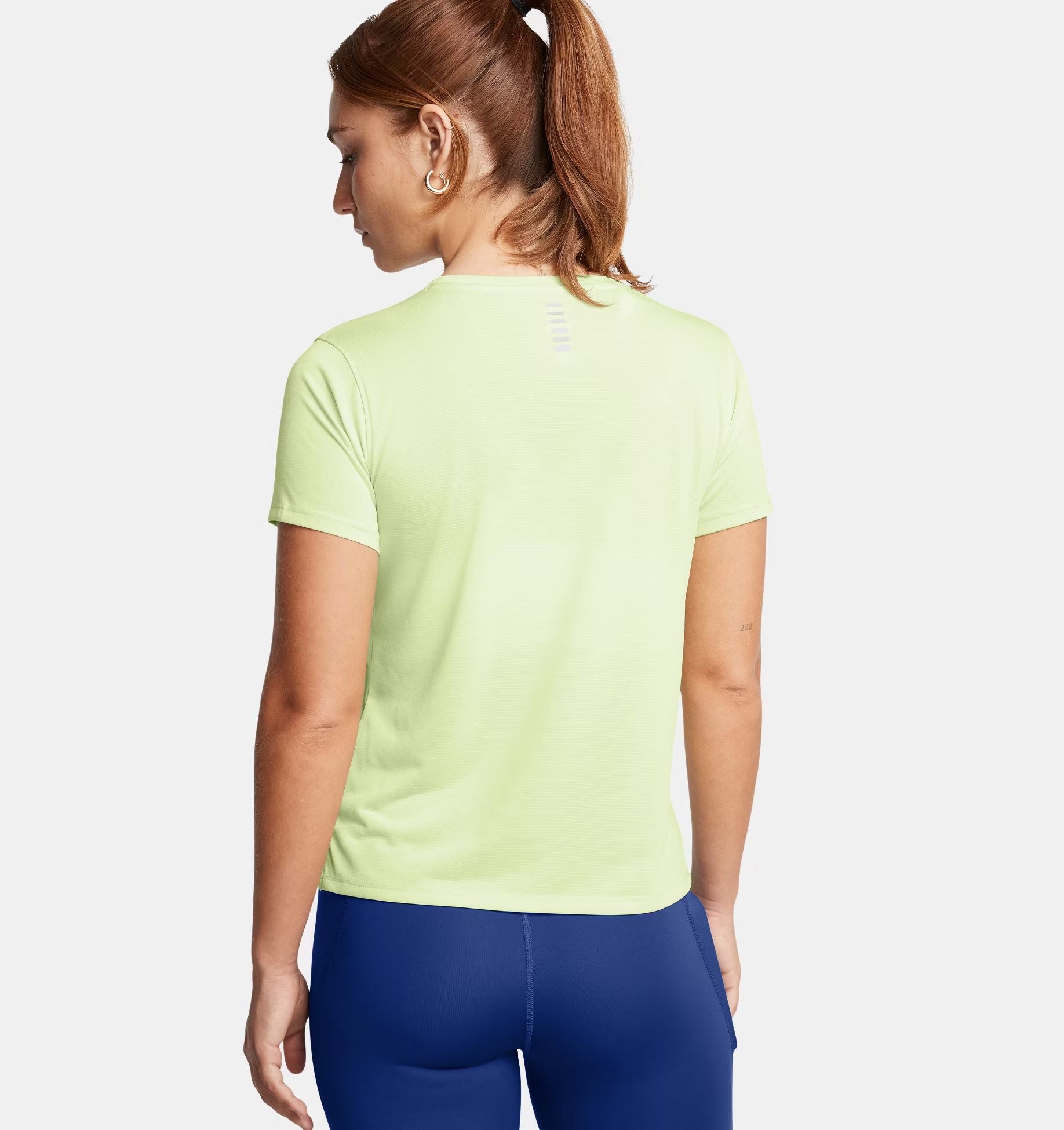 T-shirt Launch Donna Retro Green / Reflective